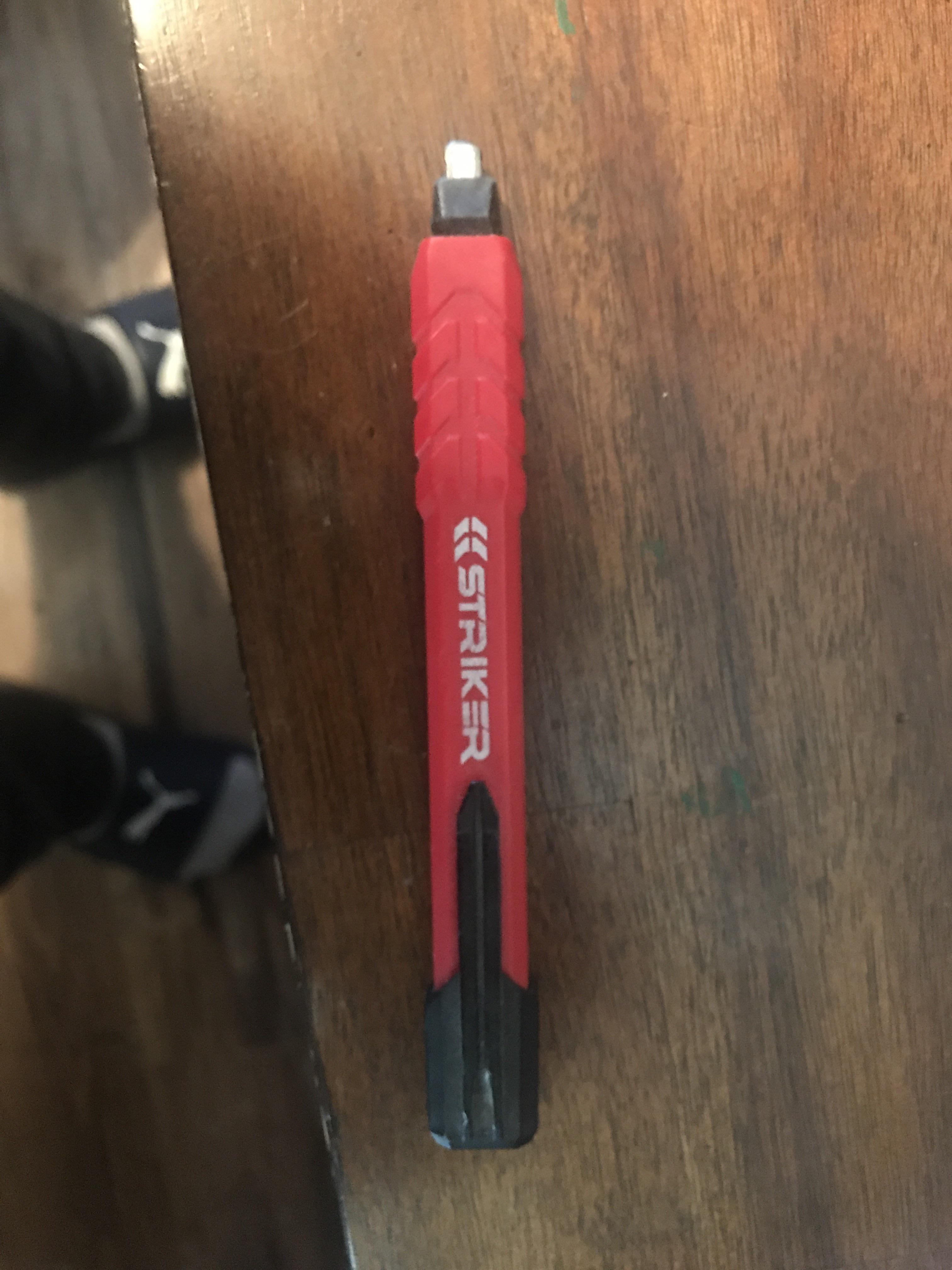 Striker mechanical construction pencil r/mechanicalpencils