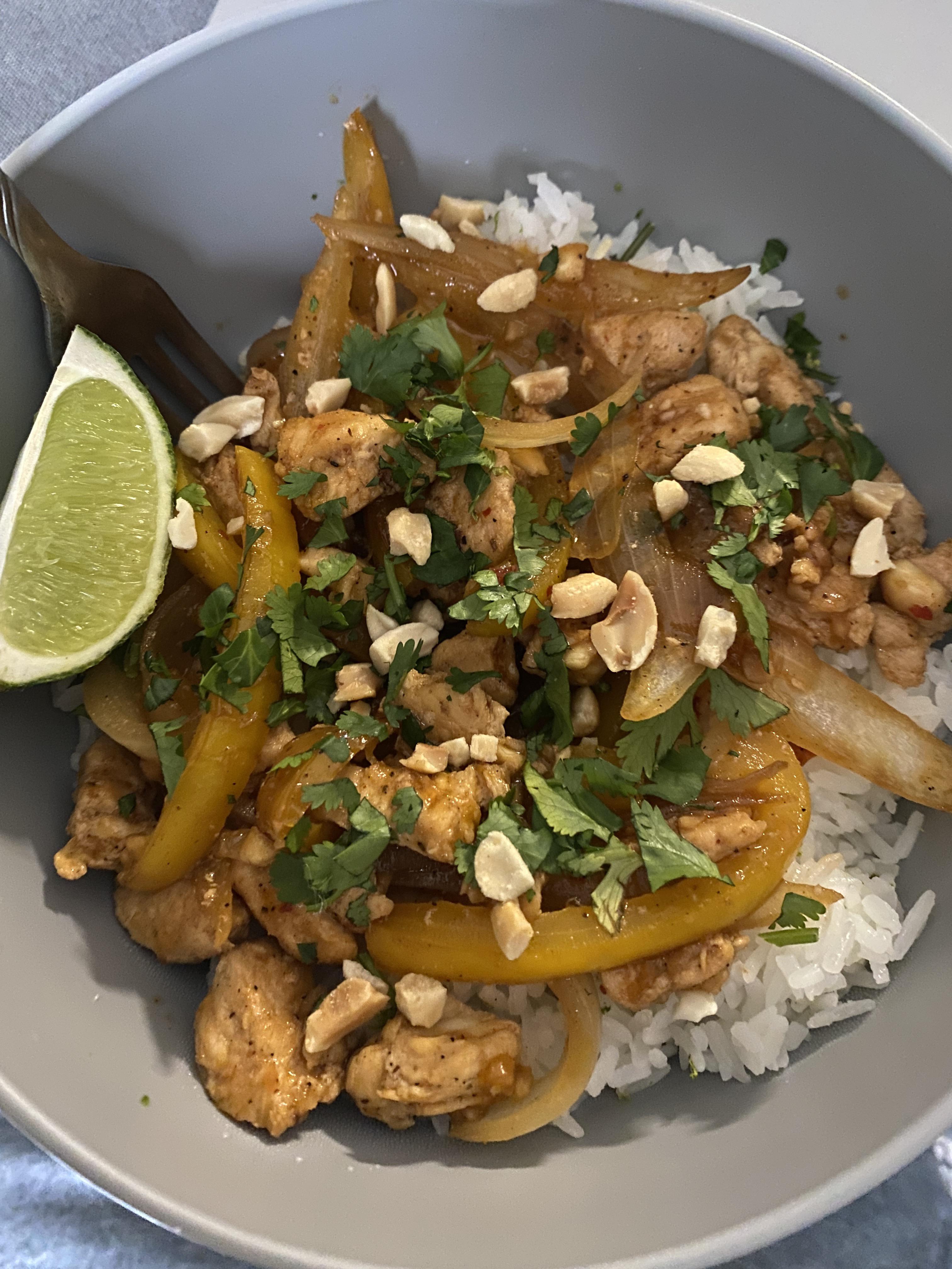 sweet chili chicken bowl r/hellofresh