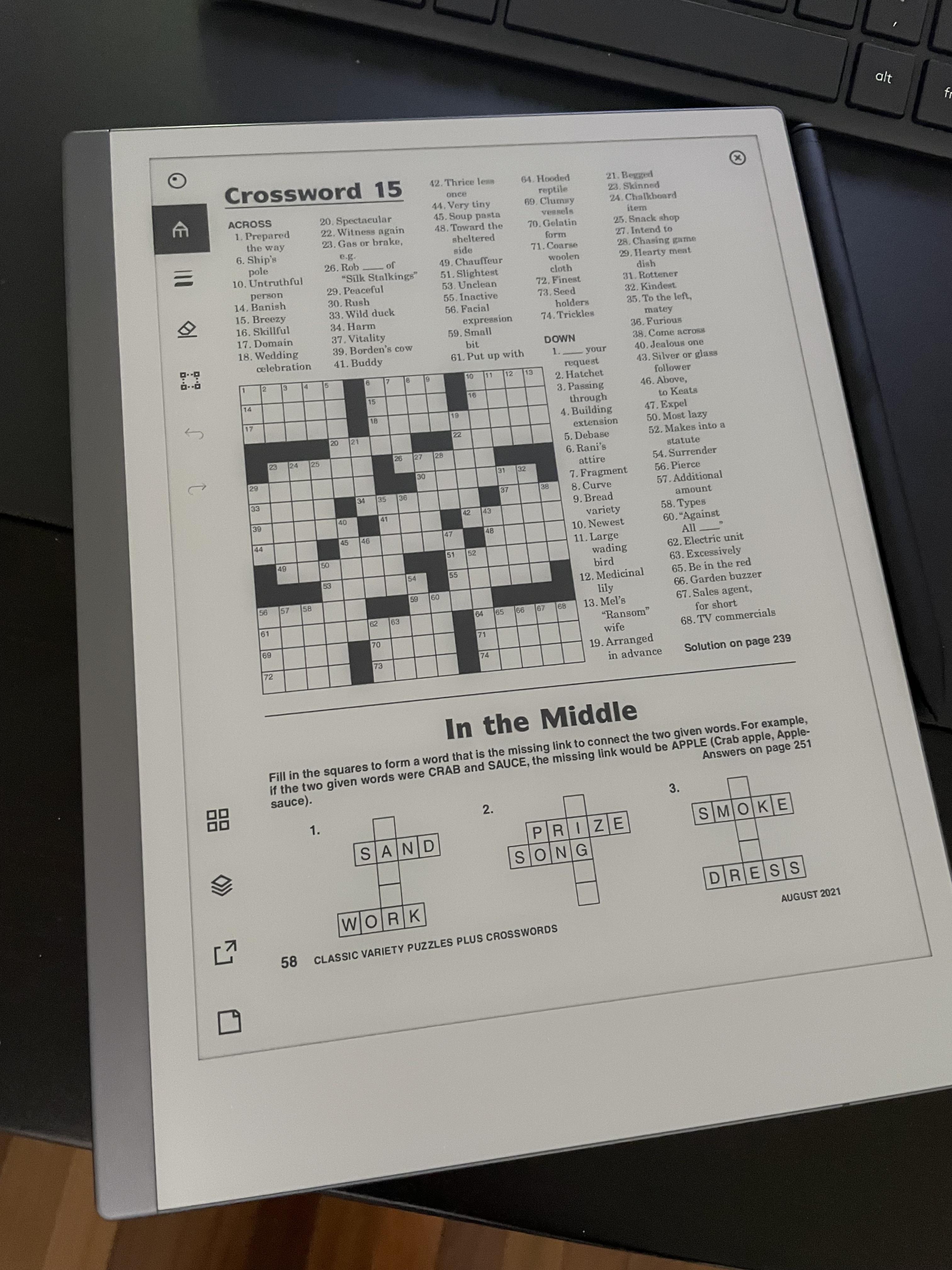 Bonus use for RM it’s absolutely perfect for puzzle lovers