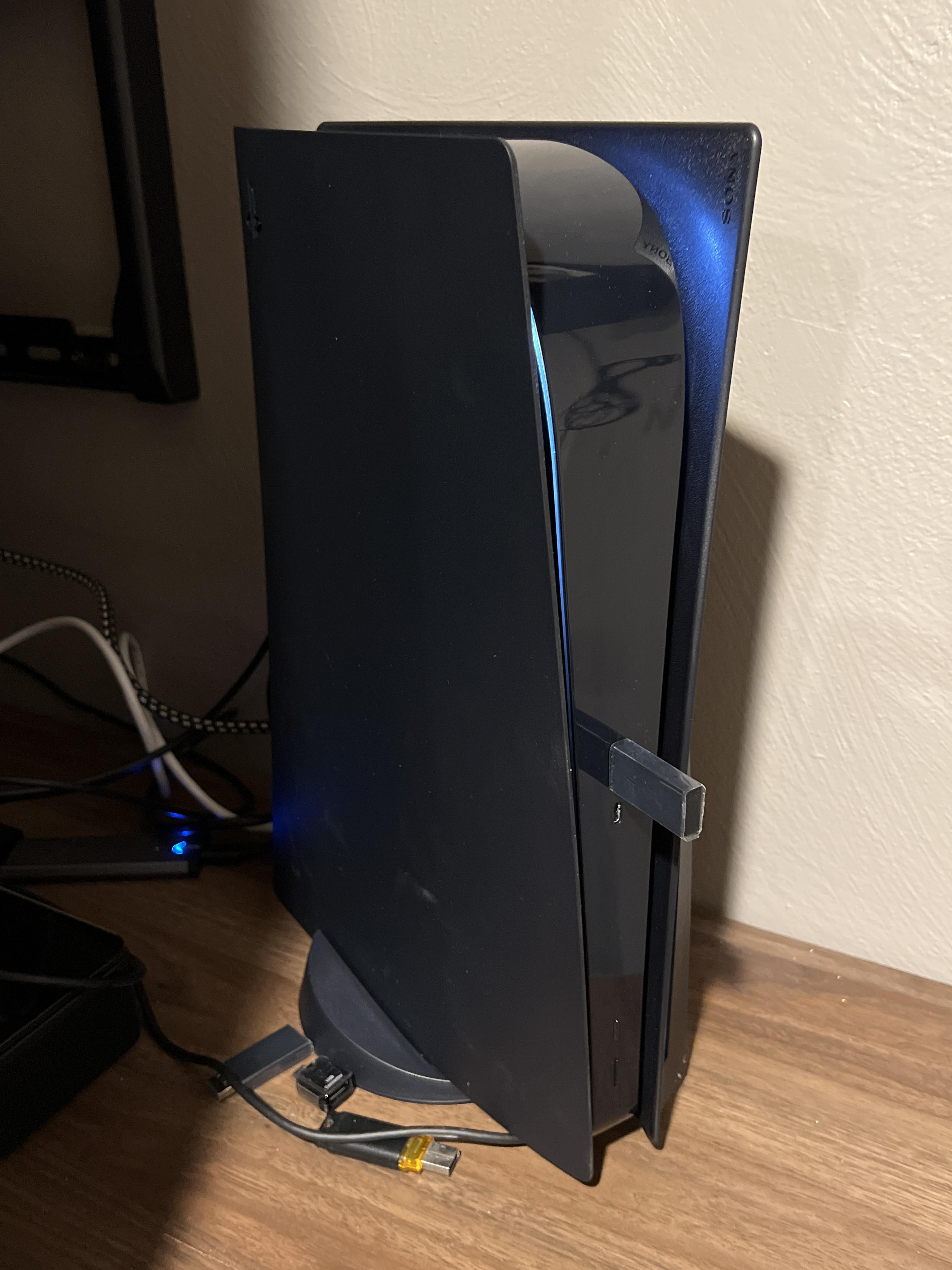 All Black PS5 Plates playstation