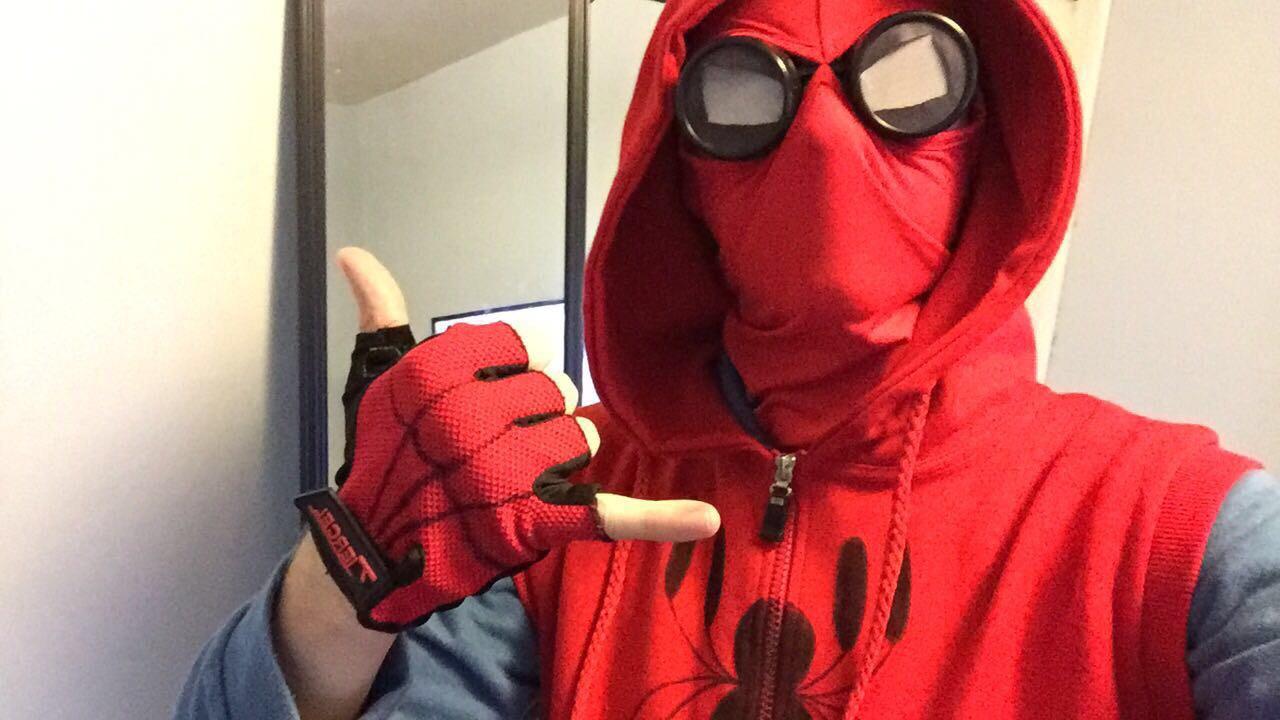 Here's an update on my homemade SpiderMan costume r/Marvel