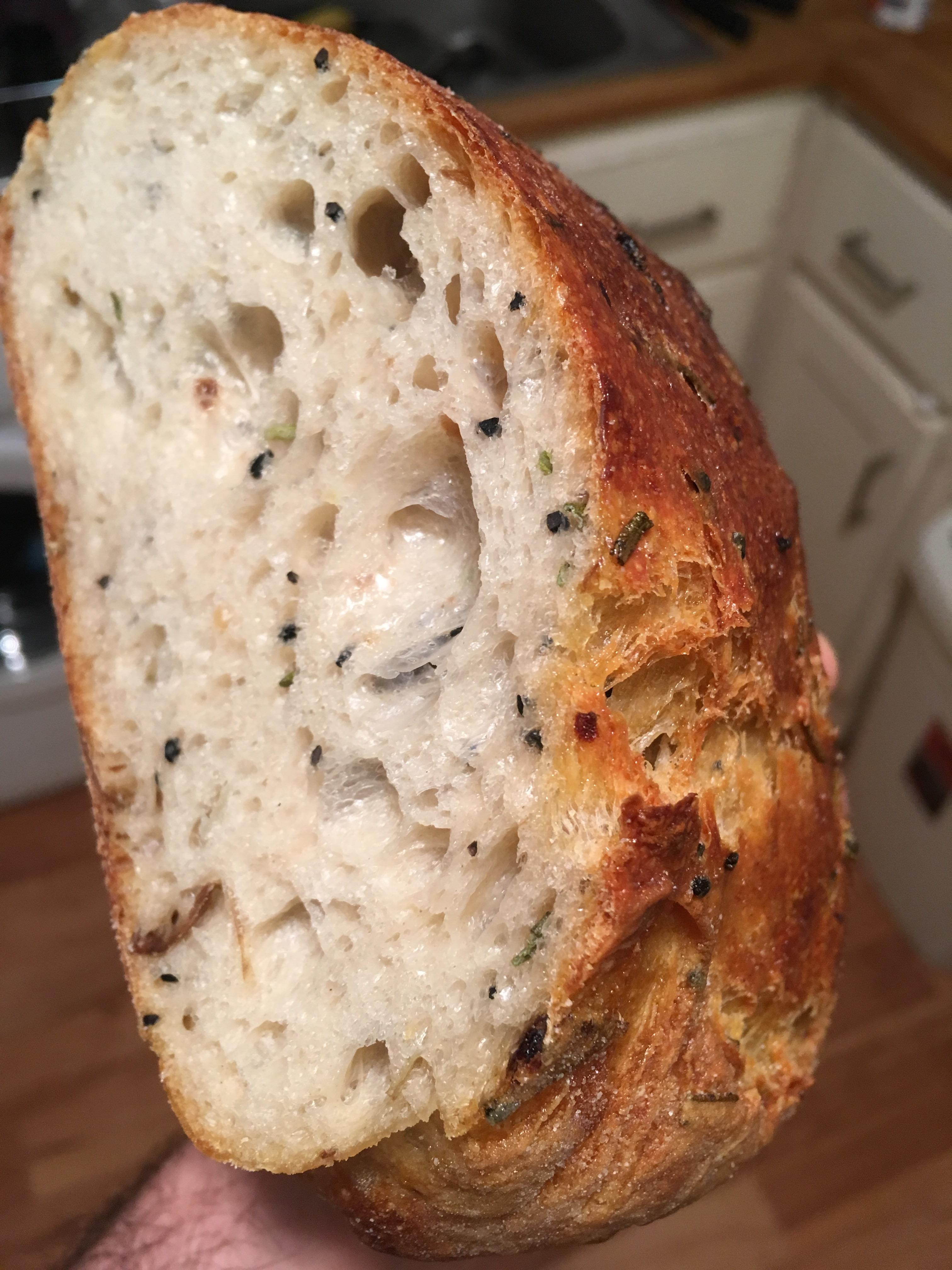 Potato & Rosemary Sourdough, from Gail’s Bakery in London probably