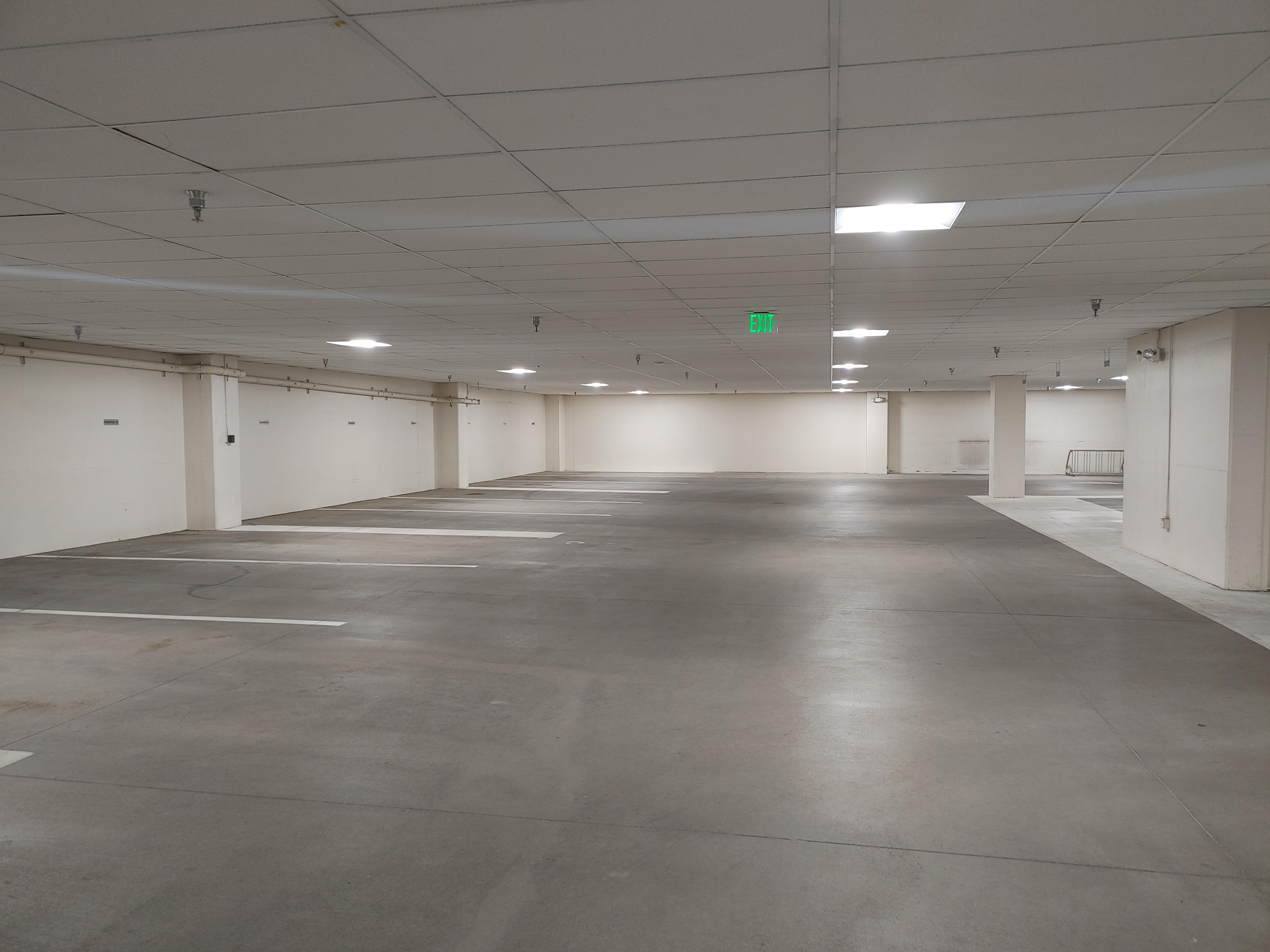 I went down the stairs in the building that I work in because i heard