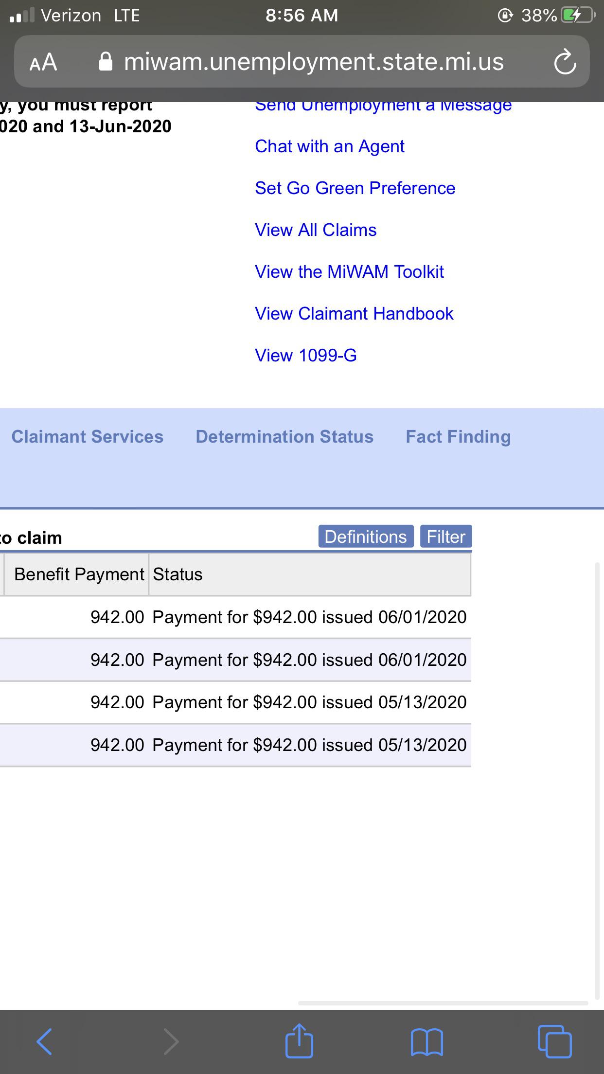 [MICHIGAN] Does this mean I will have a check deposited on June 1st