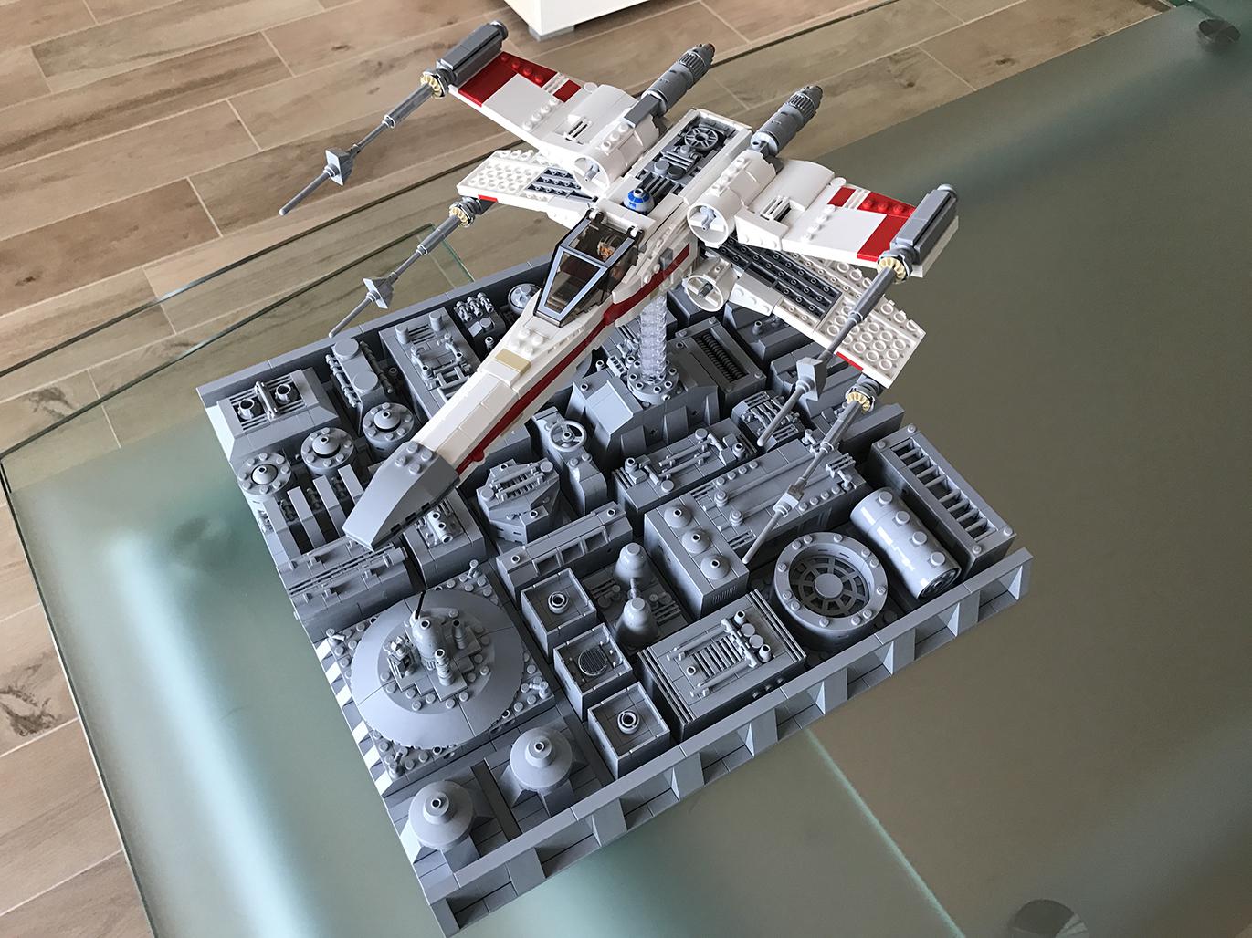 Death Star surface for Xwing display LEGO Star Wars Eurobricks Forums