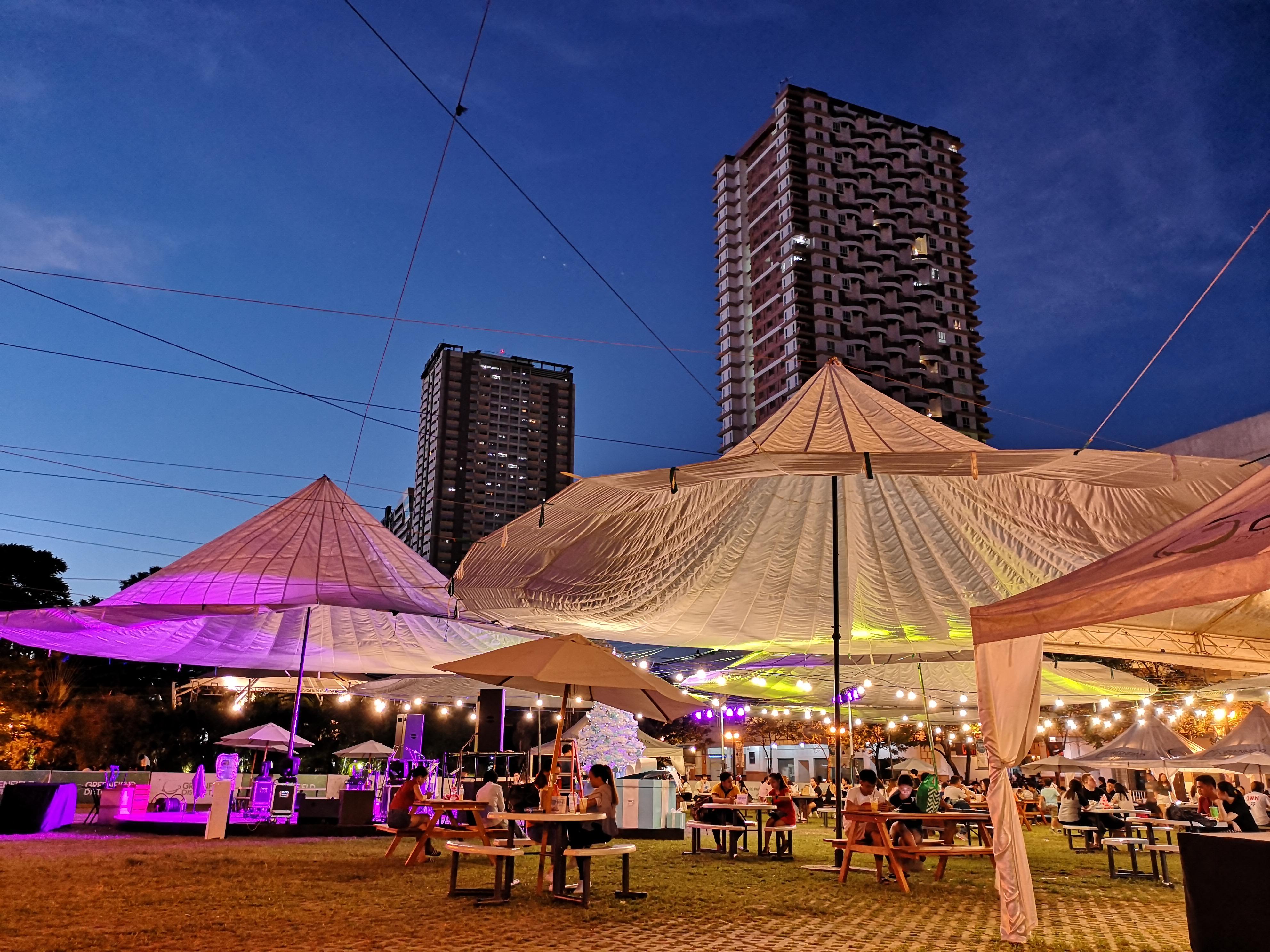 Greenfield District weekend food park r/Philippines