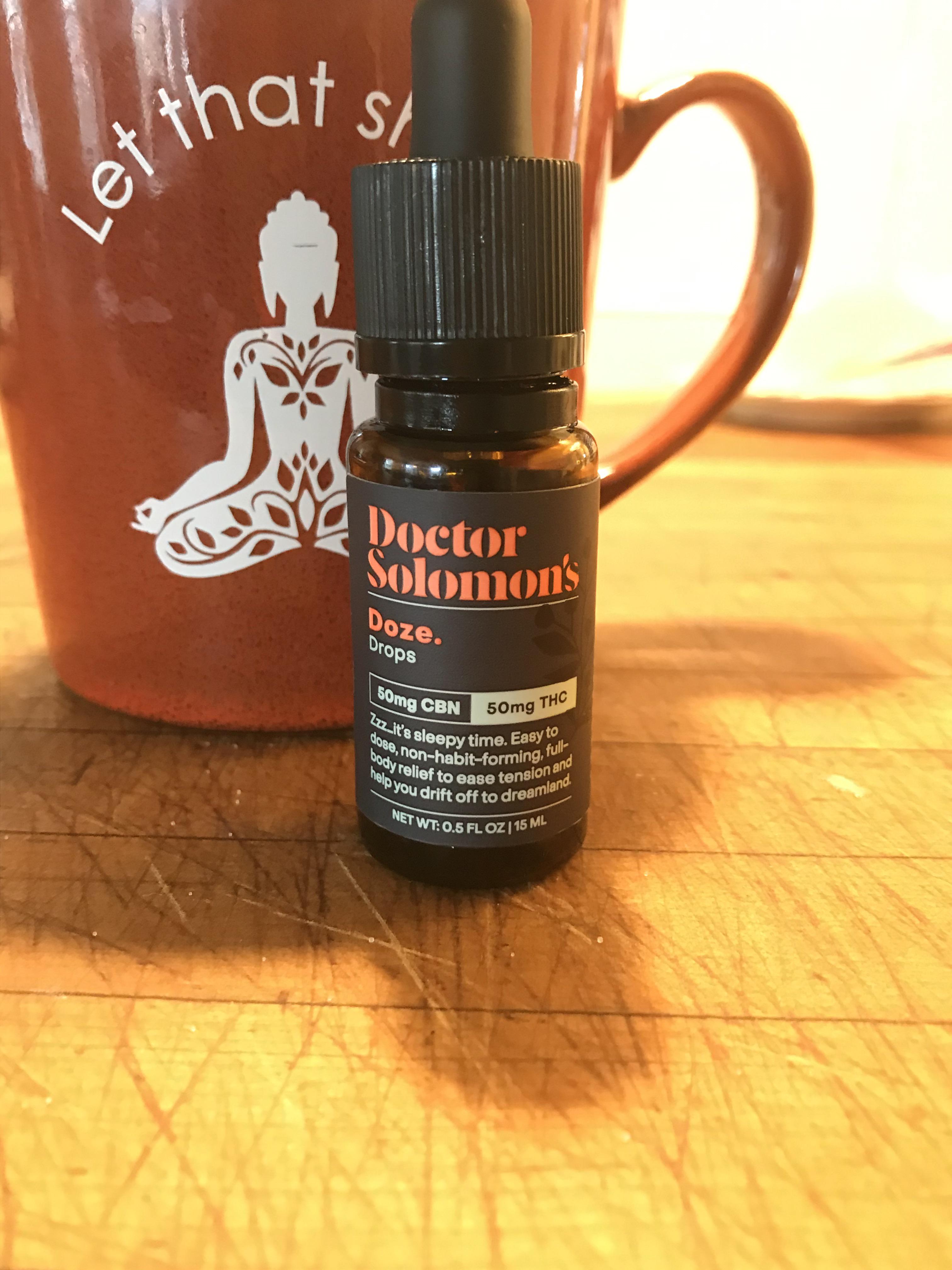 Dr. Solomon’s Doze Drops are THC with isolated CBN (11). Great sleep remedy! r/PaMedicalMarijuana