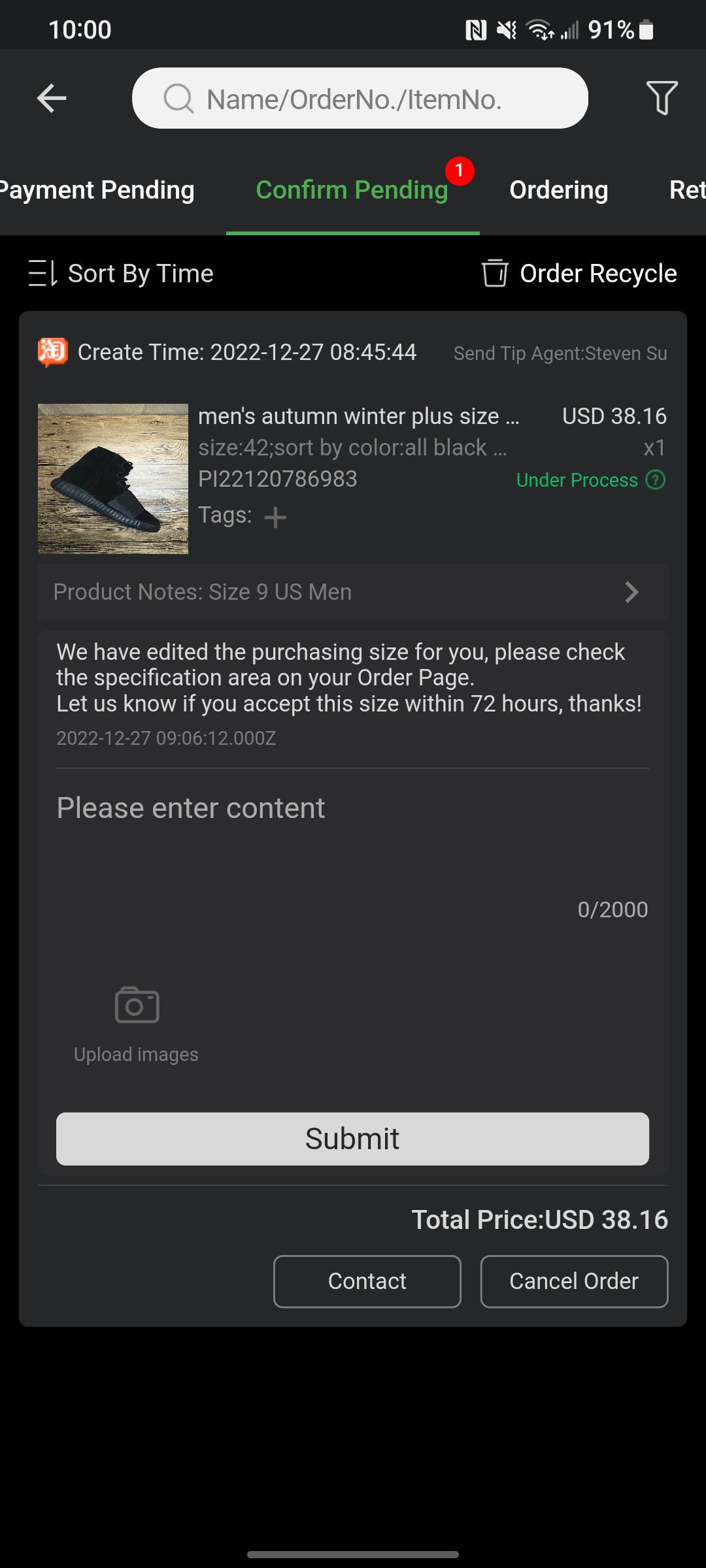 Did I get the correct sizing for the yeezys that I bought? I wanted a