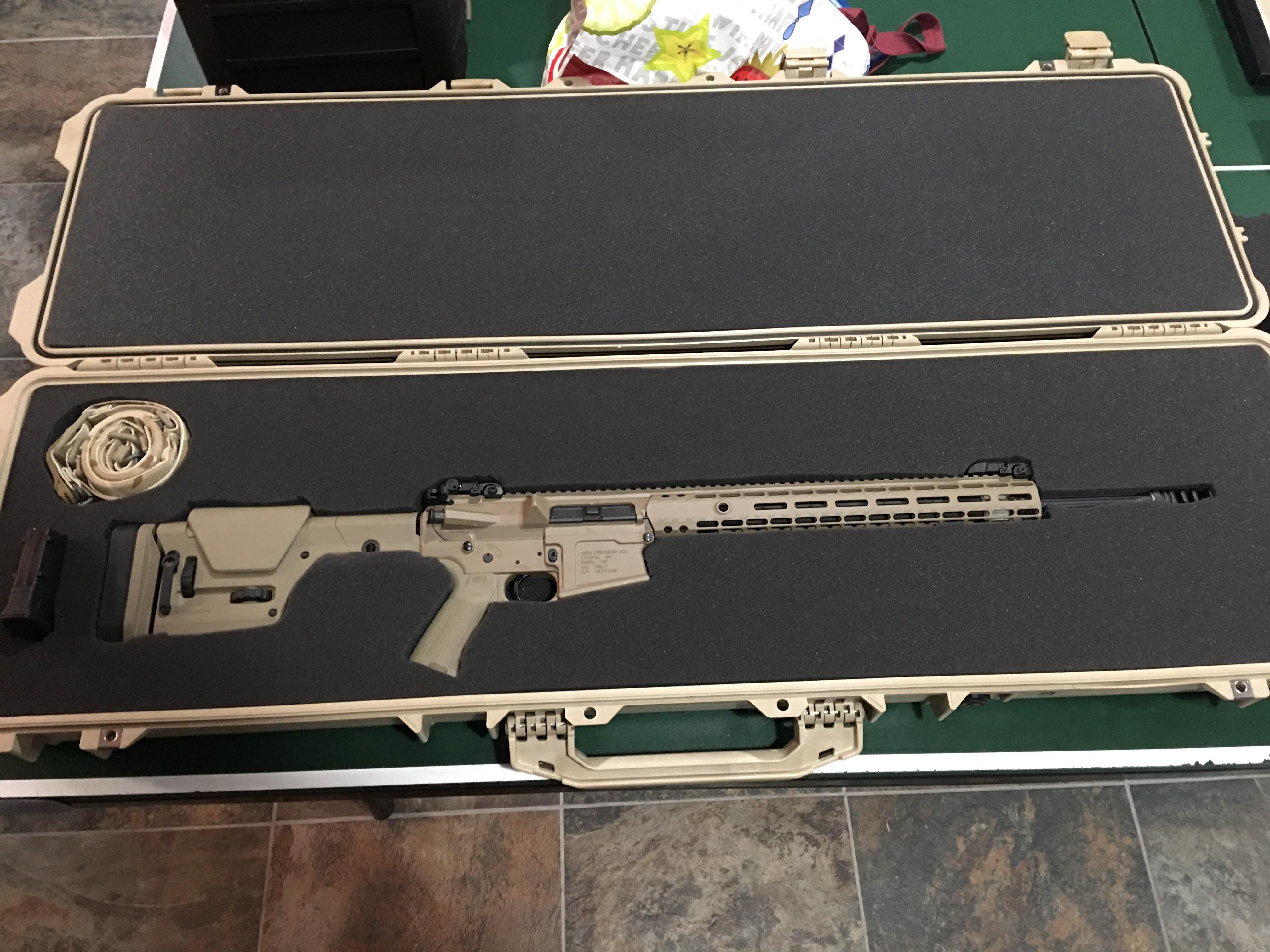 I got the right size case this time! (Pelican 1750). r/guns