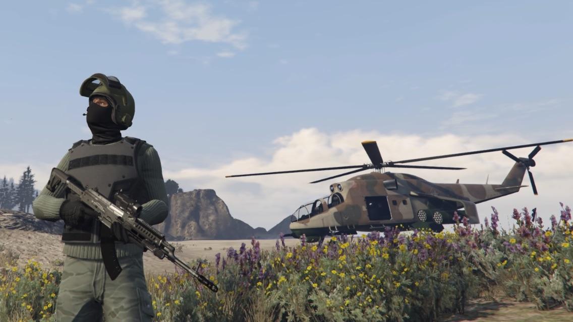 Attempt at a russian soldier