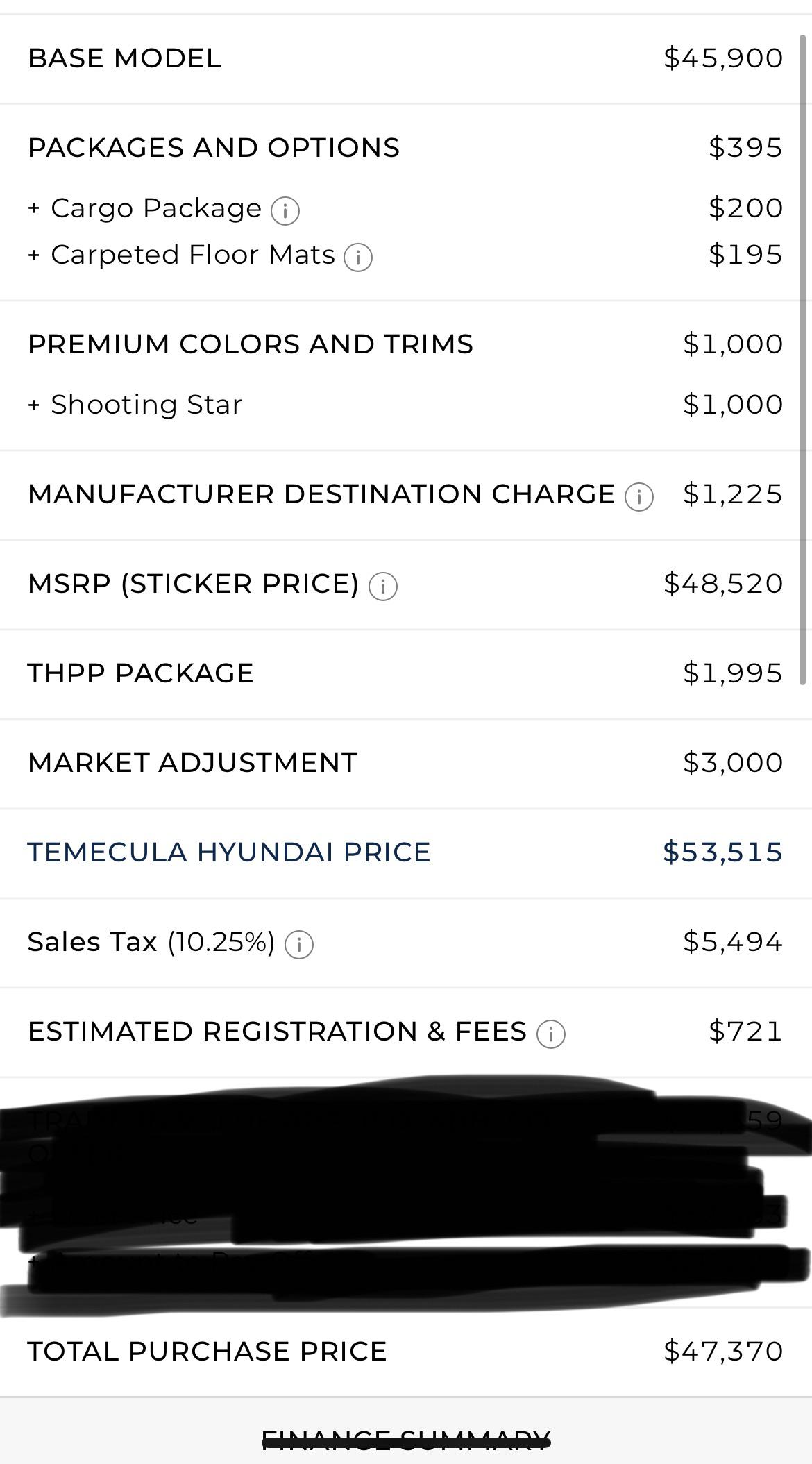 Hyundai Ioniq 5 price breakdown at Temecula, Ca dealer r/electricvehicles