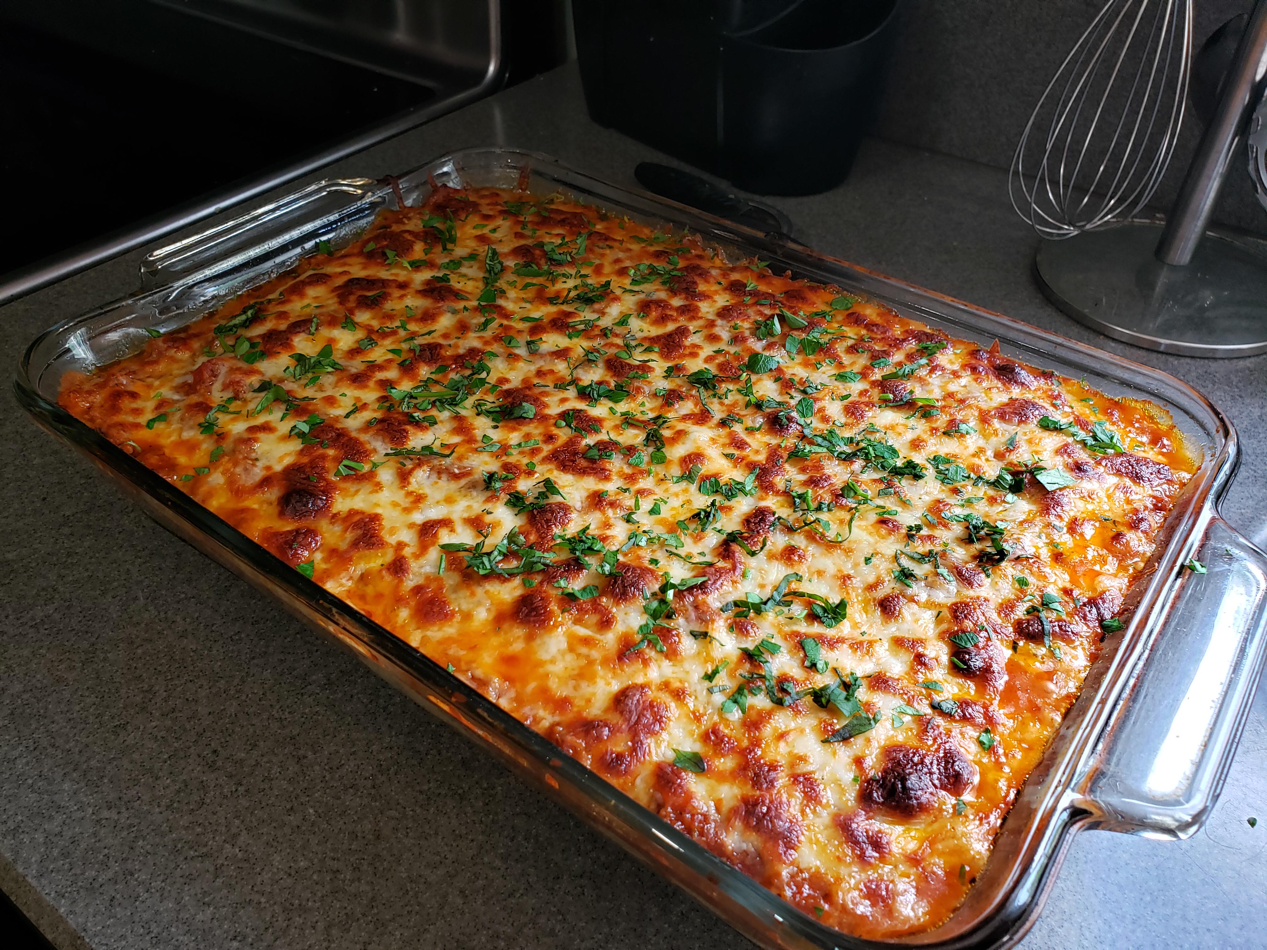 Keto Lasagna with Egg "Noodles" surprisingly easy and sooo satisfying