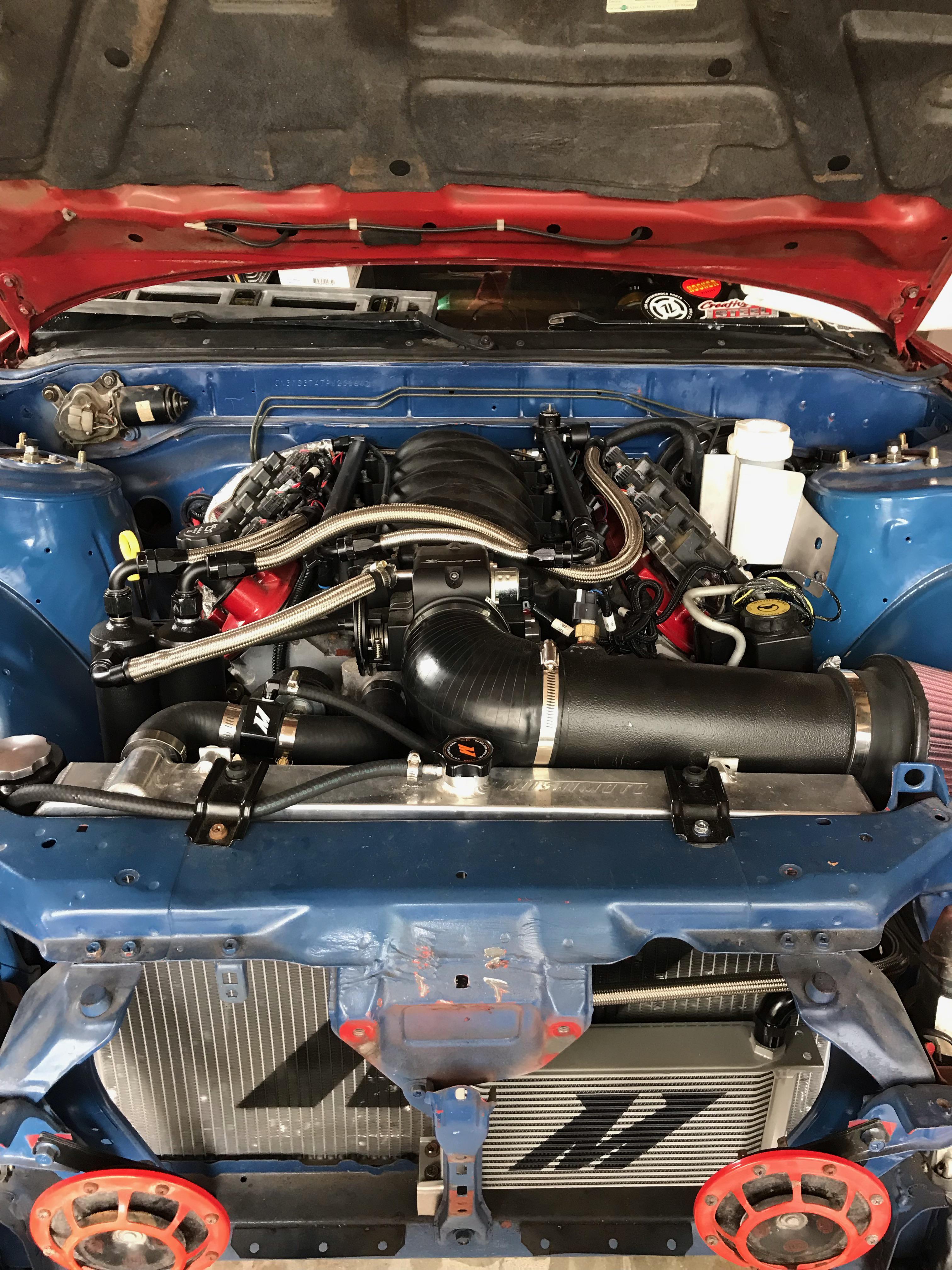 The Bay is almost finished, need to button up fuel lines and install the new wiring specialties