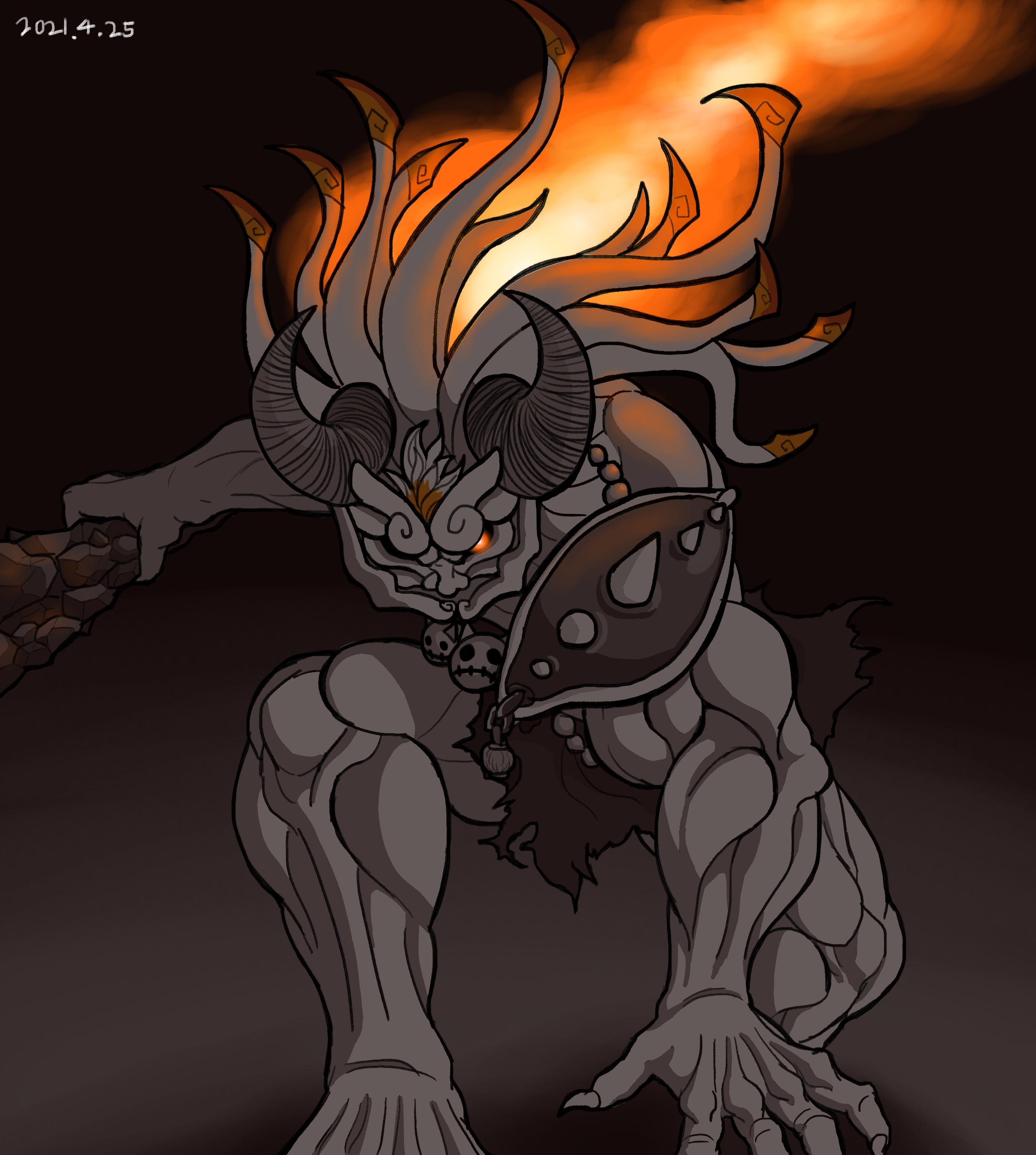 [FANMADE] Balrog Cat r/battlecats