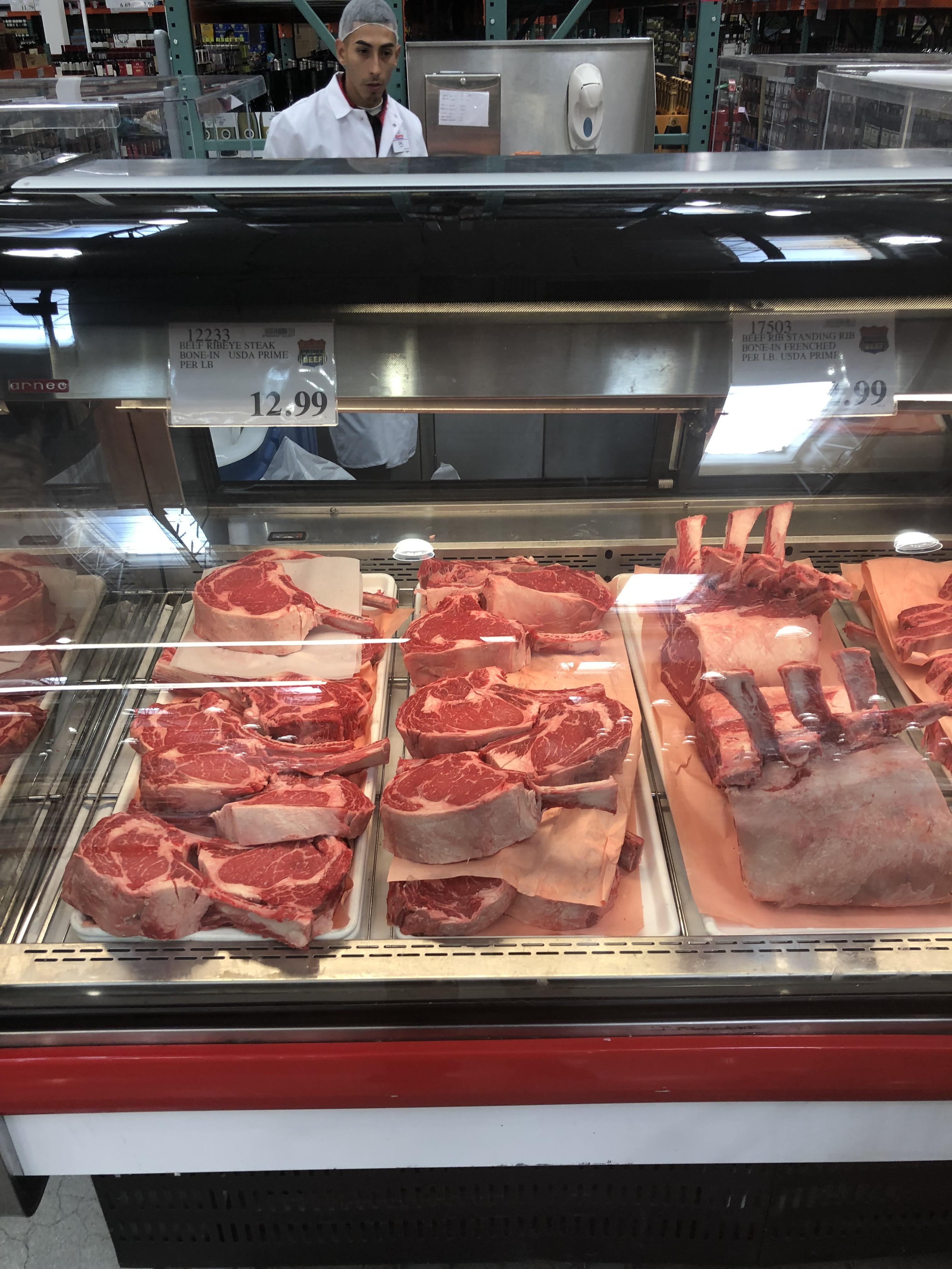 Costco prime ribeye steaks/roasts reduced to 12.99 for 4th of July