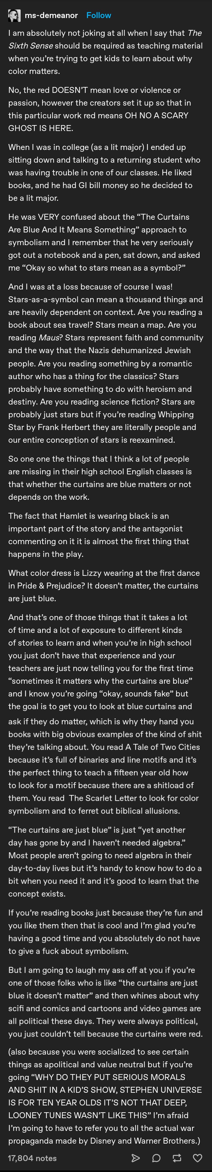 Roses are red, violets are blue, sometimes it means something, and