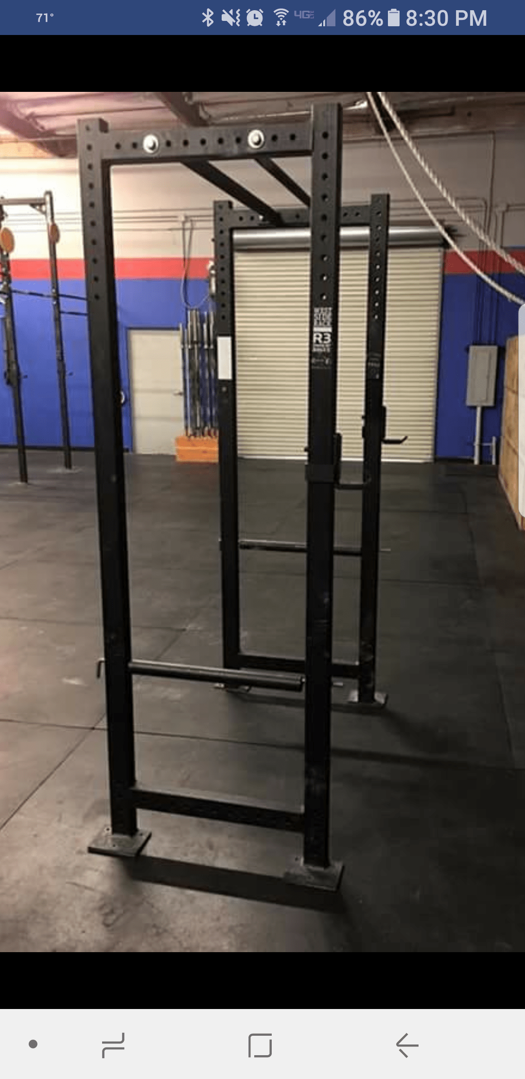My old crossfit gym is selling this for 600 including delivery