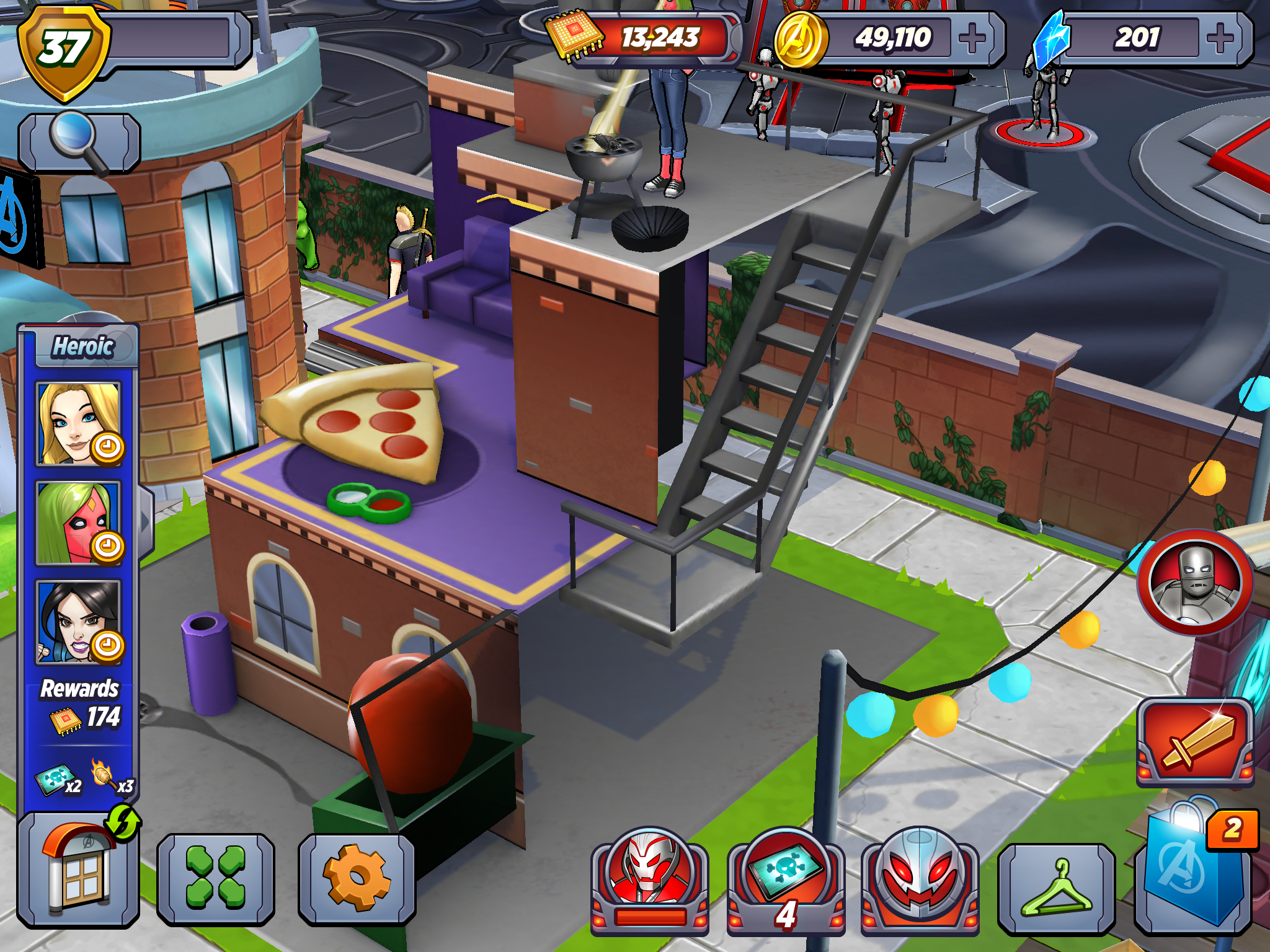 Hawkeye is remodeling his apartment r/avengersacademygame