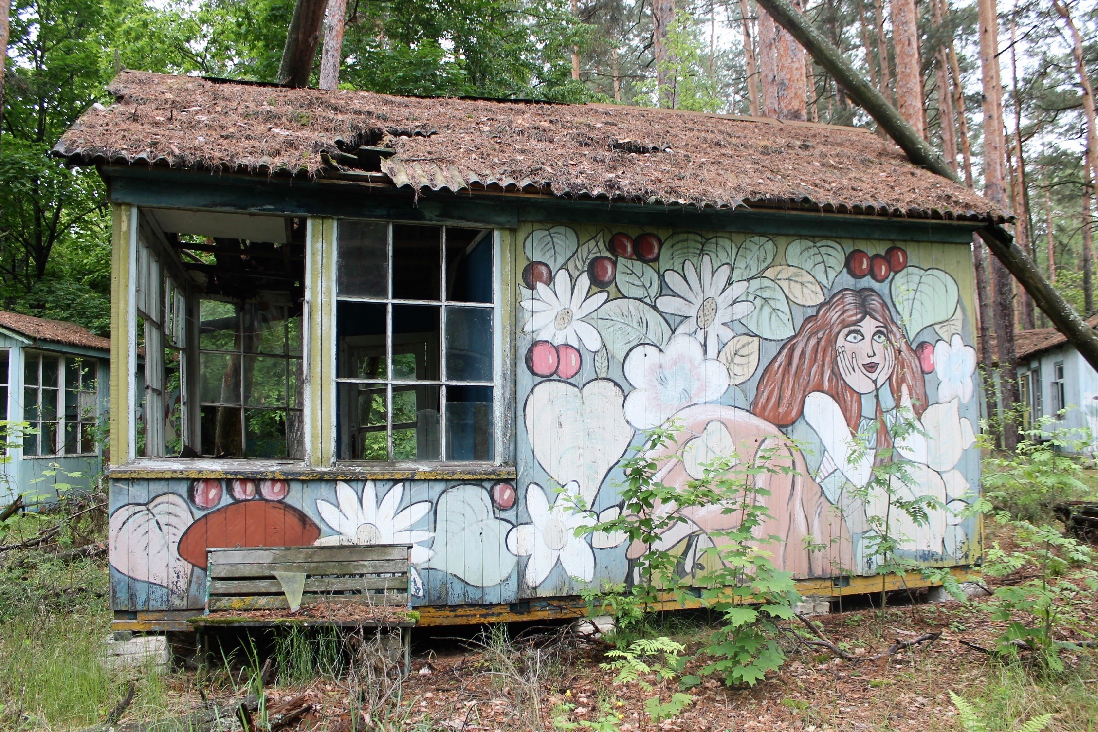 The abandoned summer camp in Chernobyl (63 pics by Miriam Wasser in