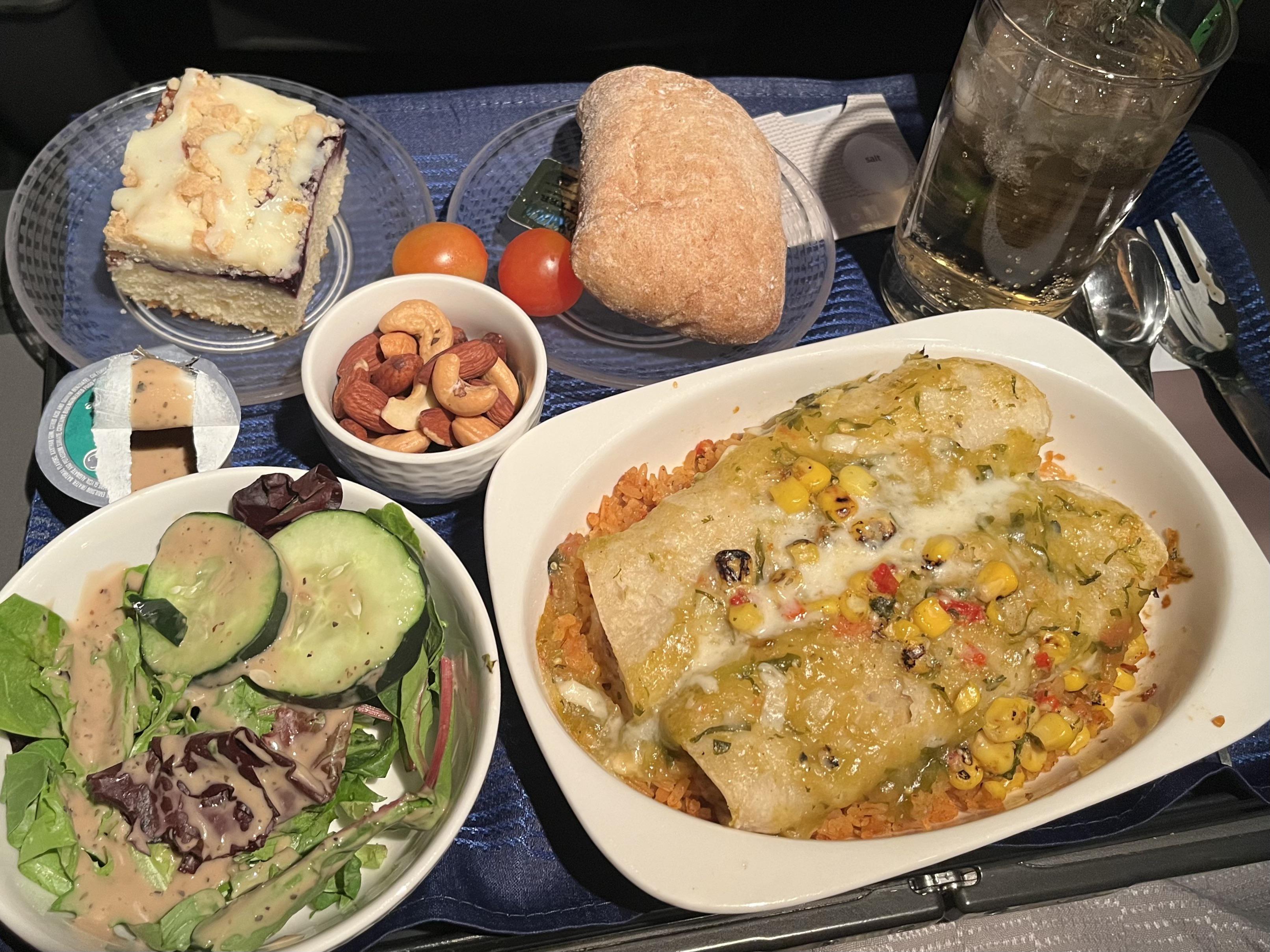 The ropa vieja enchiladas are excellent! In all honesty, they were probably the best meal on