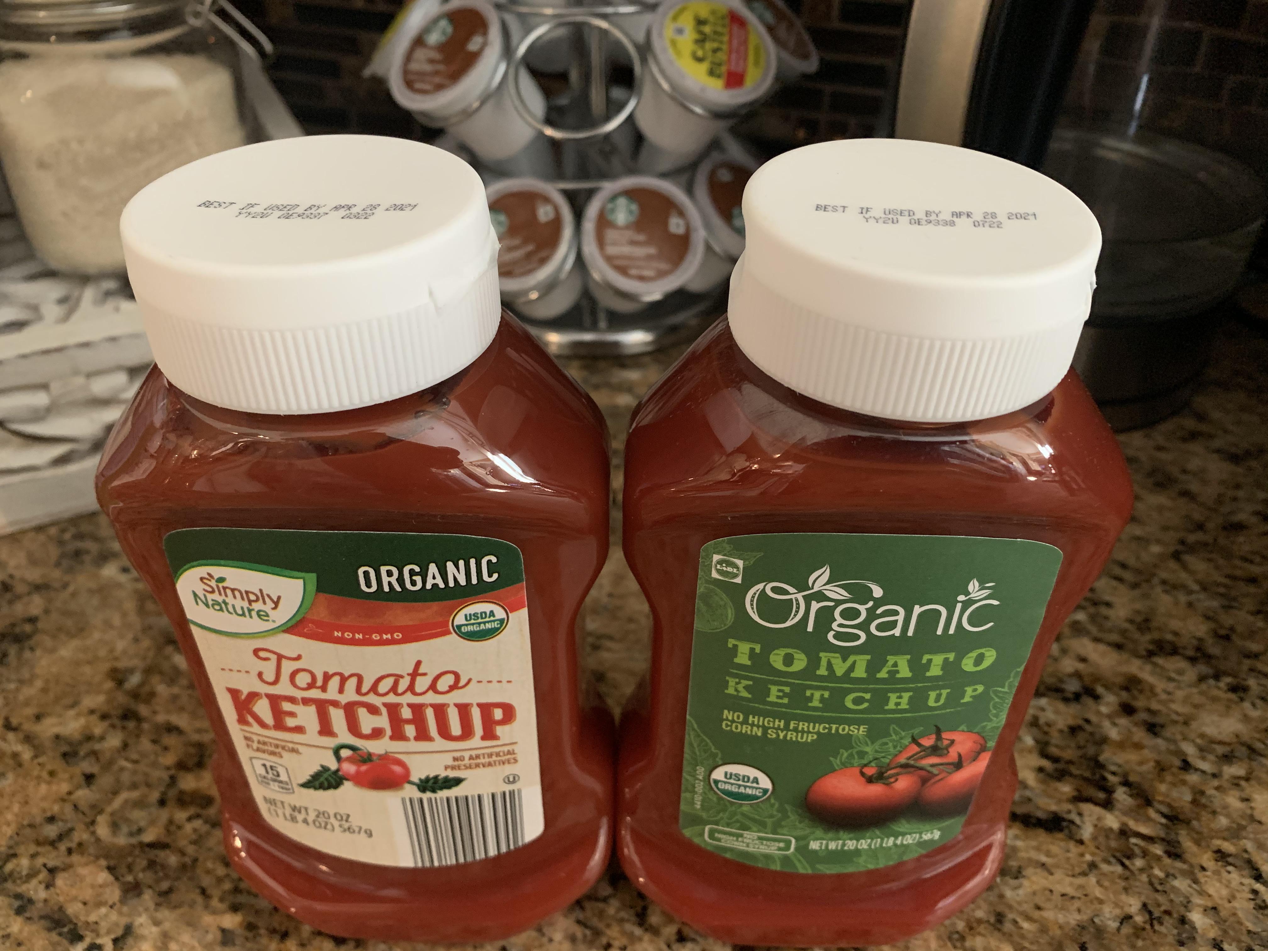 Notice something interesting between the Aldi and Lidl organic ketchup? r/aldi