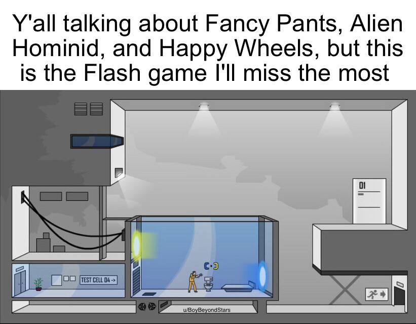 Before I bought Portal, I would play this a lot when I was younger memes