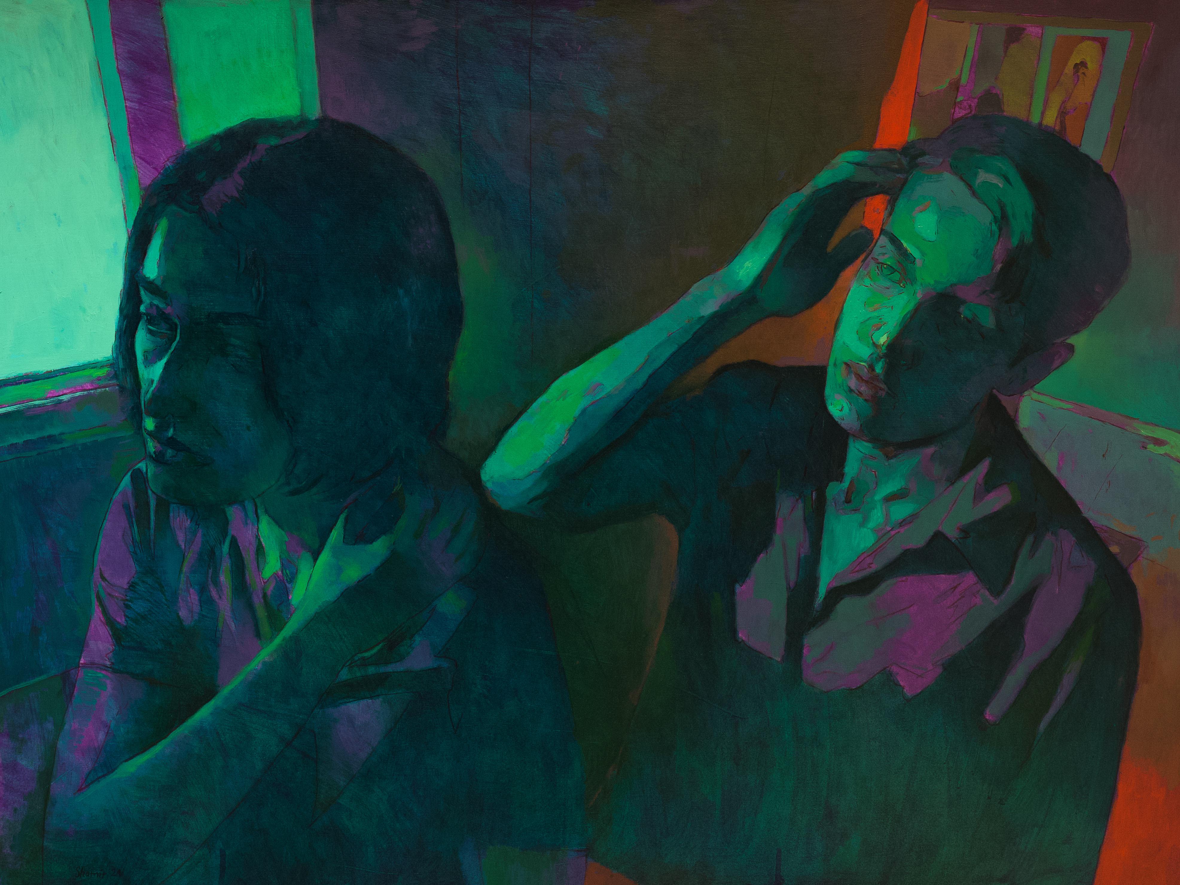 All the Motions of Ordinary love, Oil on Canvas r/painting