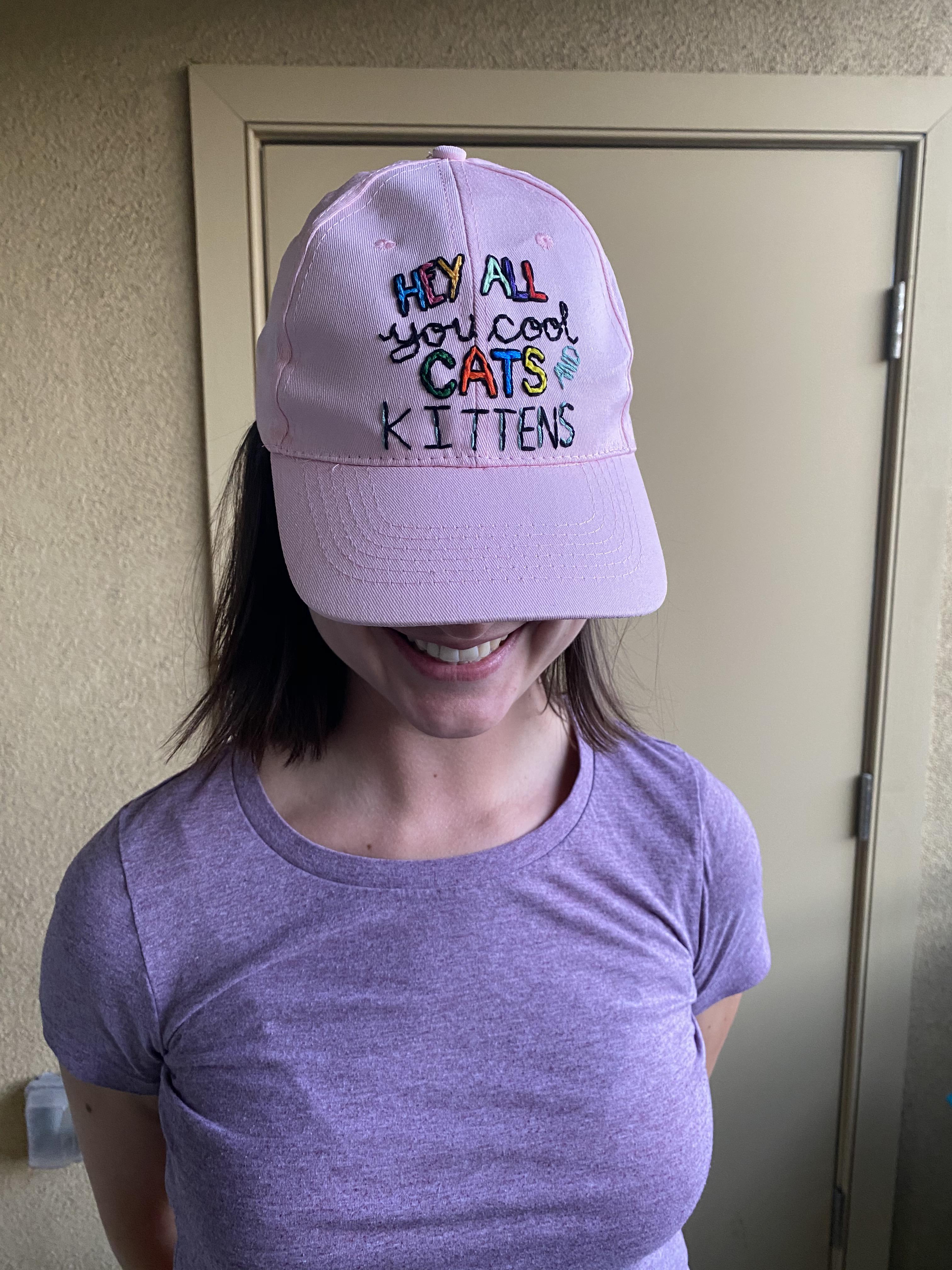 My Tiger King hat! r/Embroidery