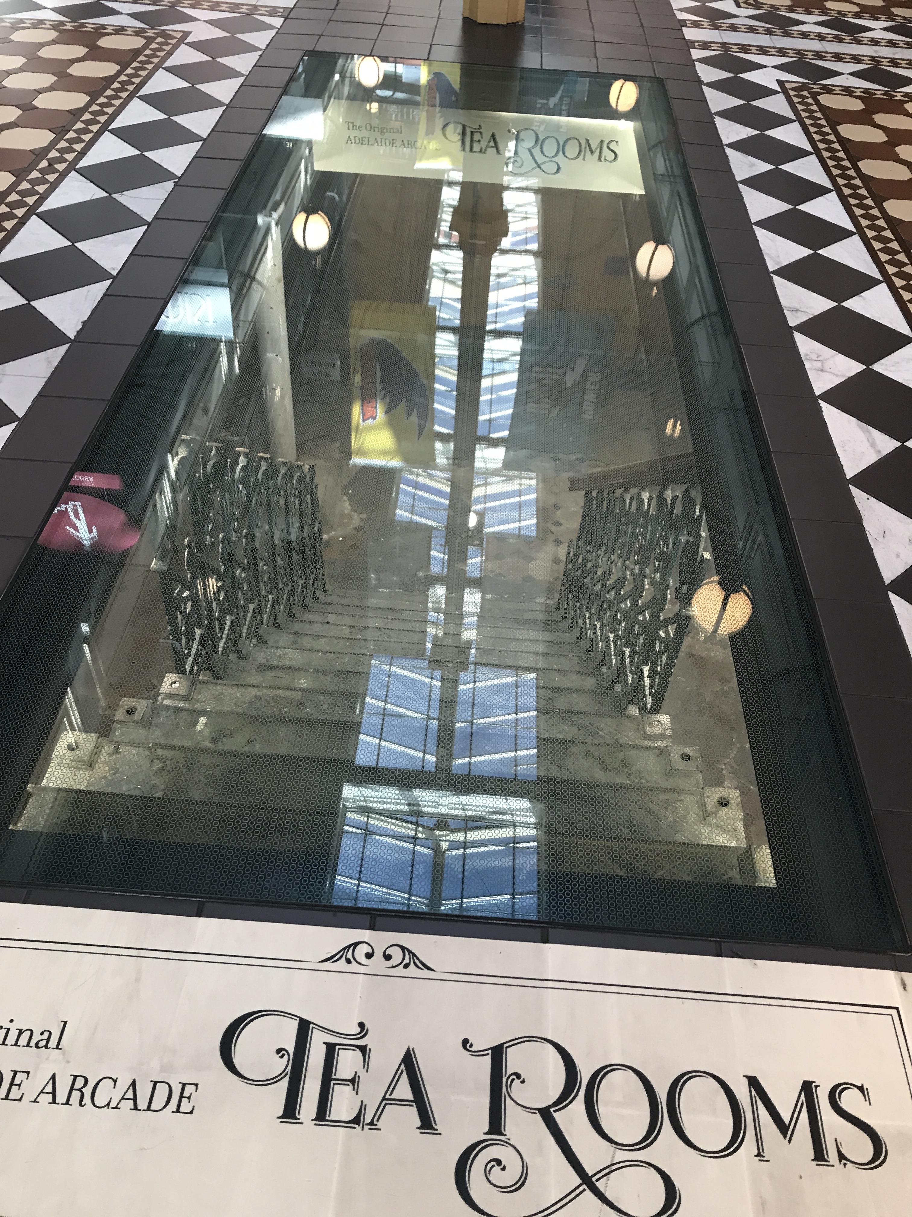 Underneath the current Adelaide Arcade is the old infrastructure of the