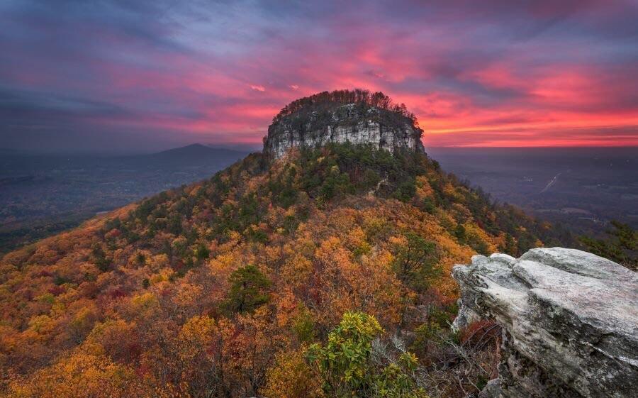r/gso Hikes Pilot Mountain (11/3) r/gso