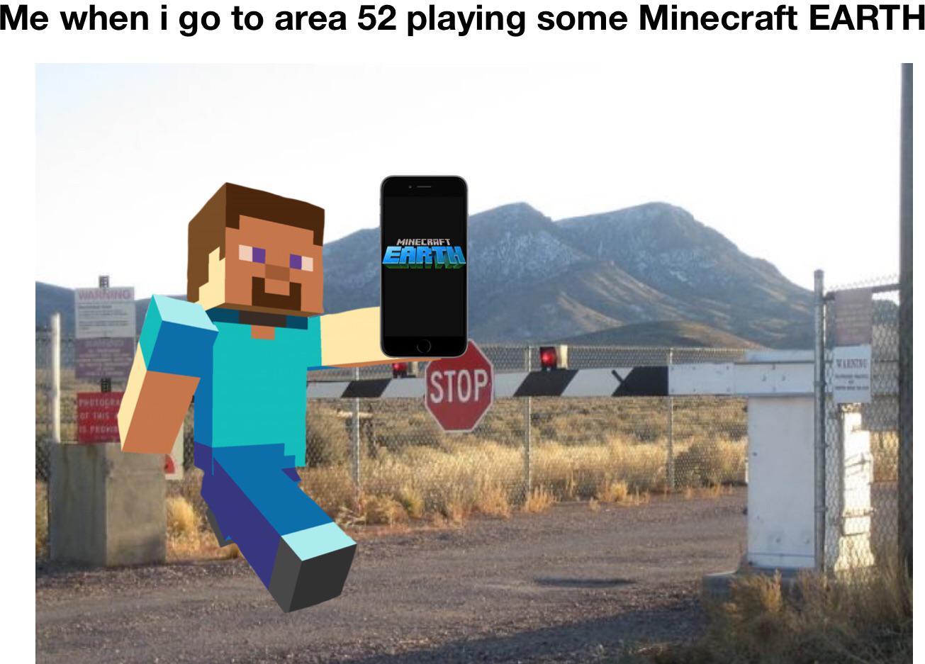 I’m down to go to Area 51 what’s the IP? MinecraftMemes