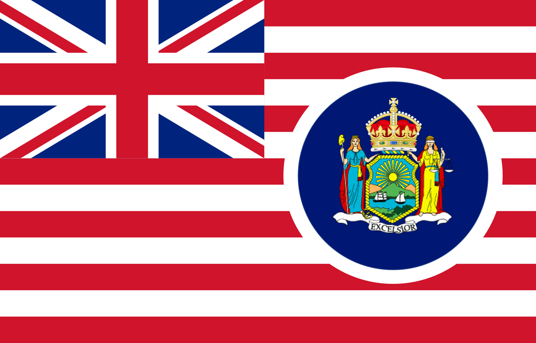 New York Colony Flag r/alternateworldhoi4mod