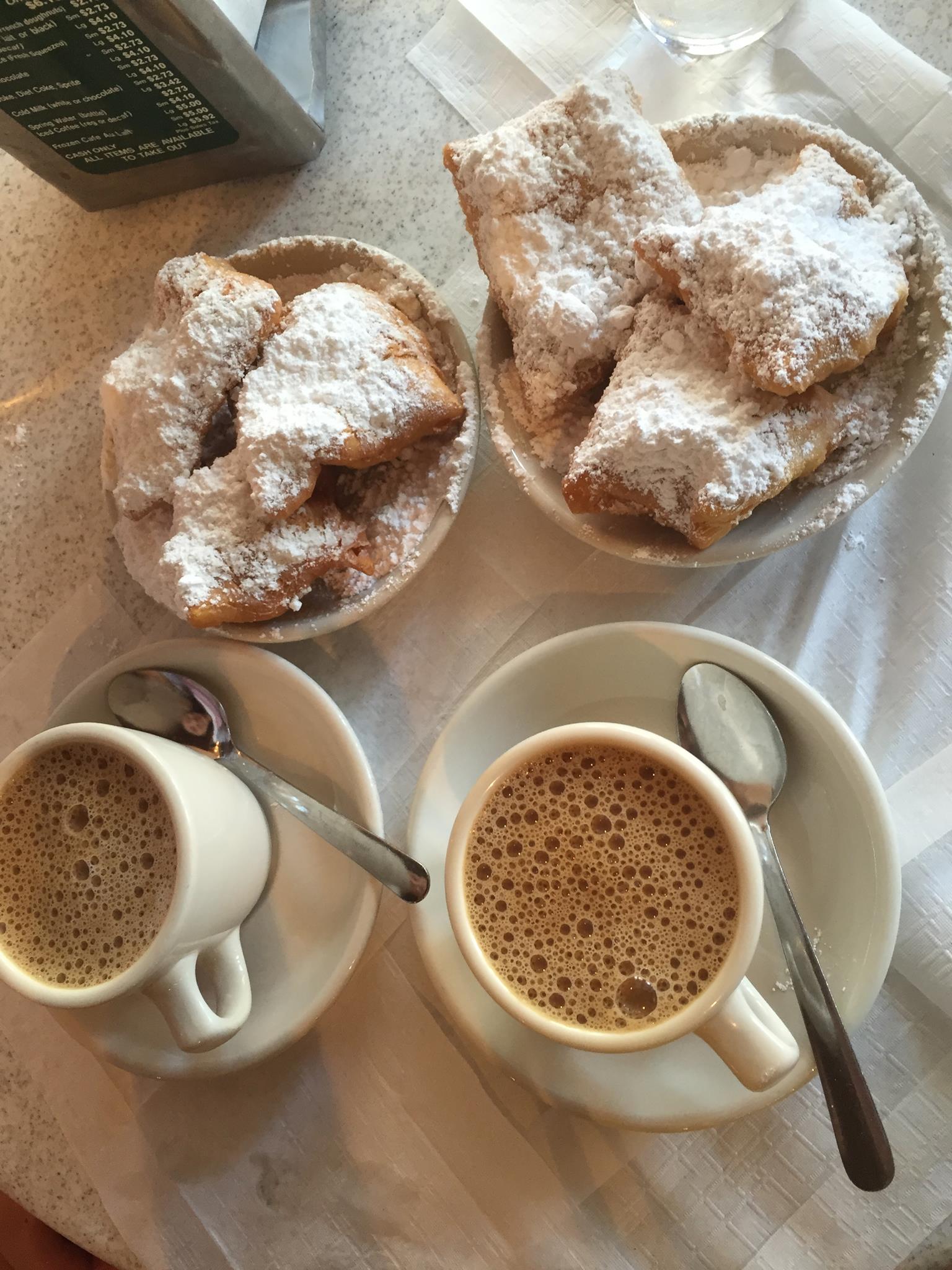 from Cafe du monde in New Orleans r/food