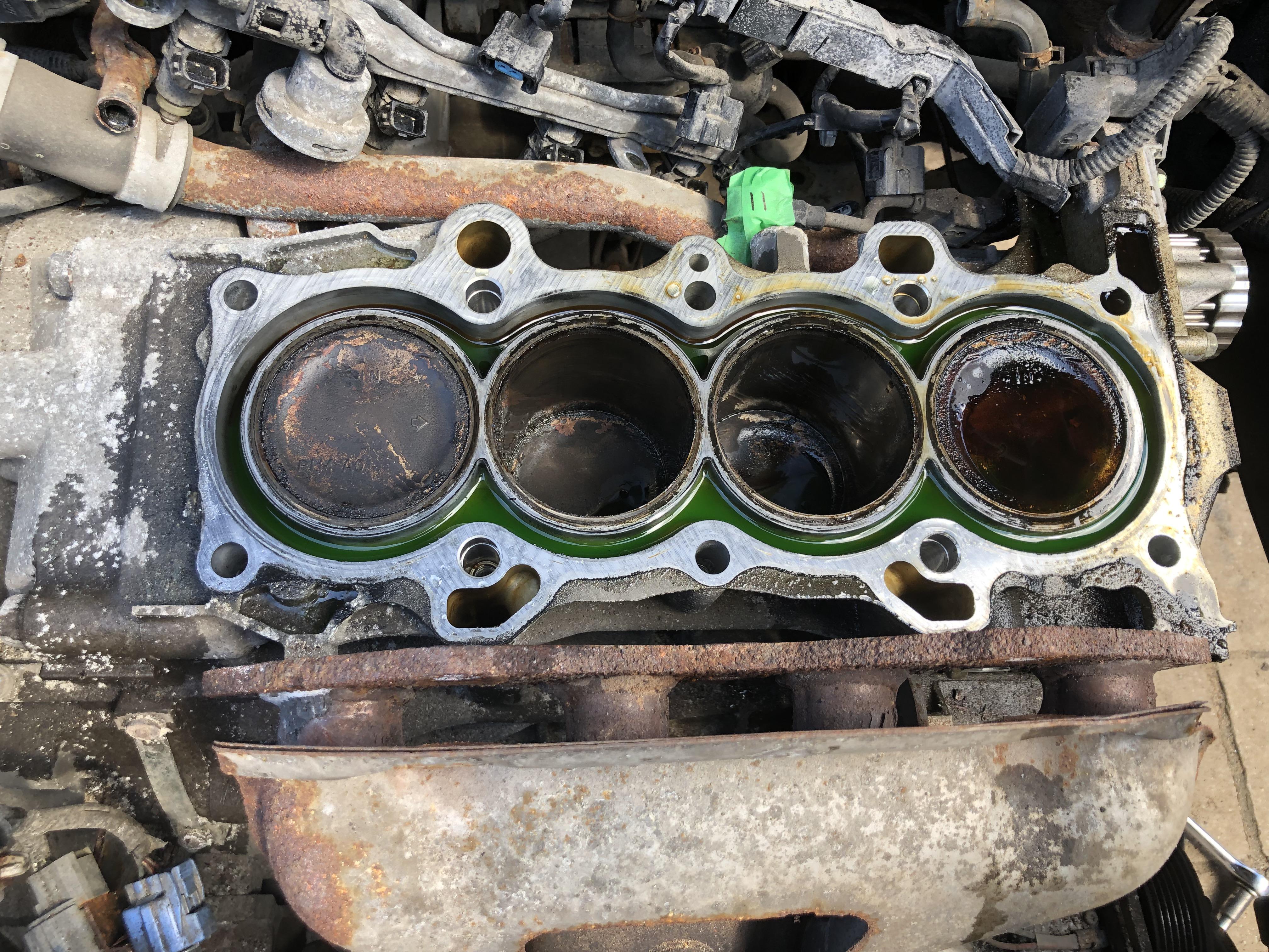 04 civic: my first head gasket and timing belt. thanks for the help