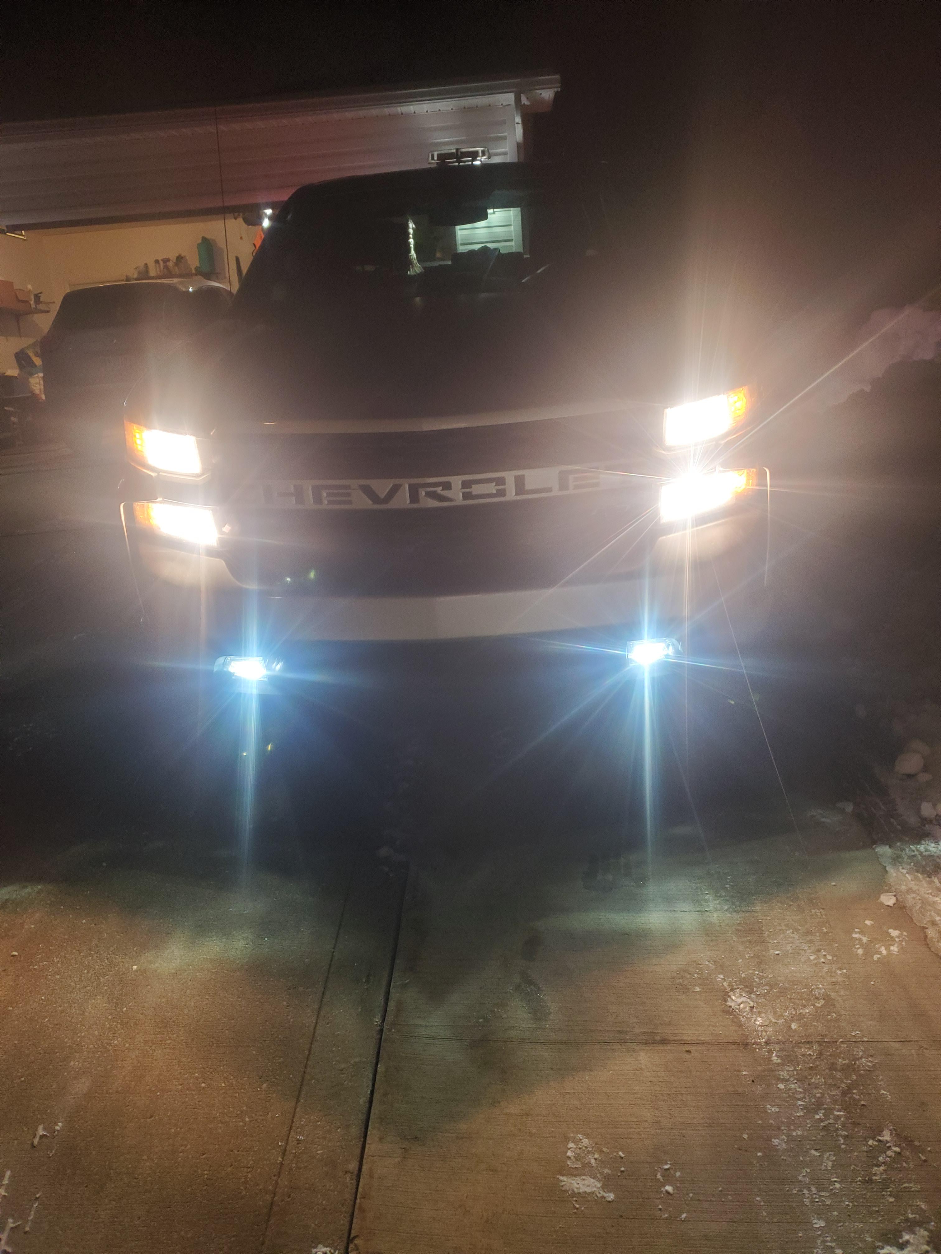 New led fog lights : r/Silverado