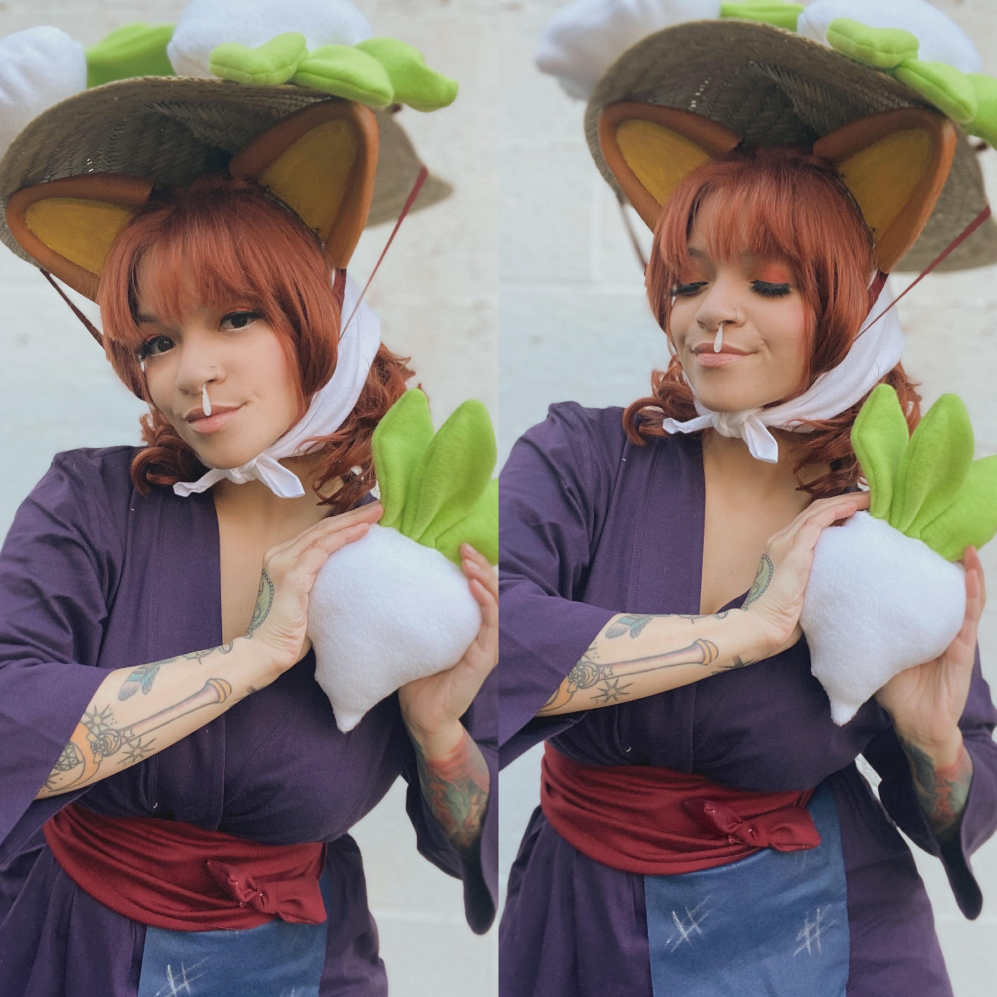 [SELF] I made a Daisy Mae cosplay from Animal crossing! Snot included haha cosplay