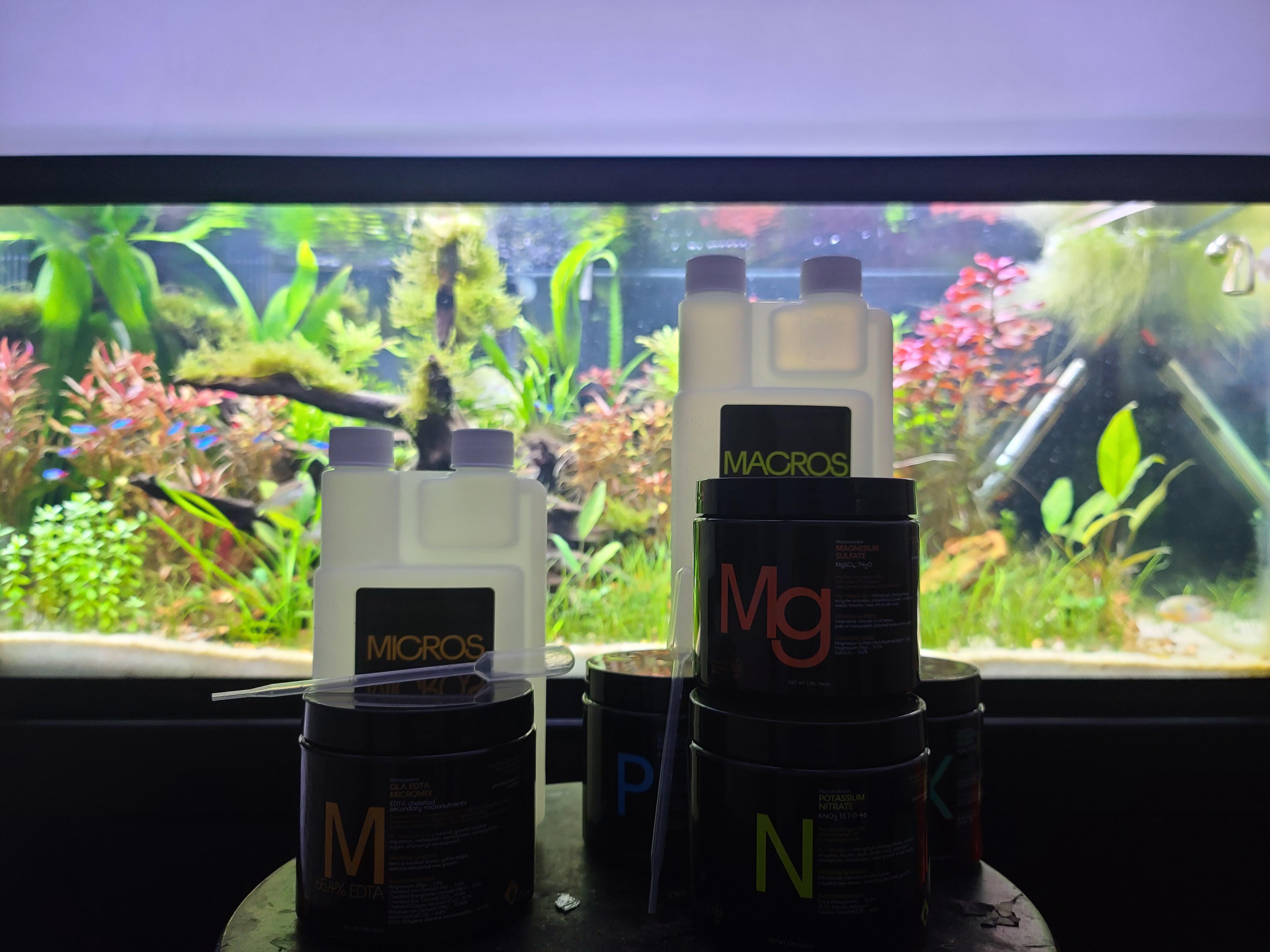 New Green Leaf Aquariums PPSPro fertilizers for my tank! Can't wait to see the results! r