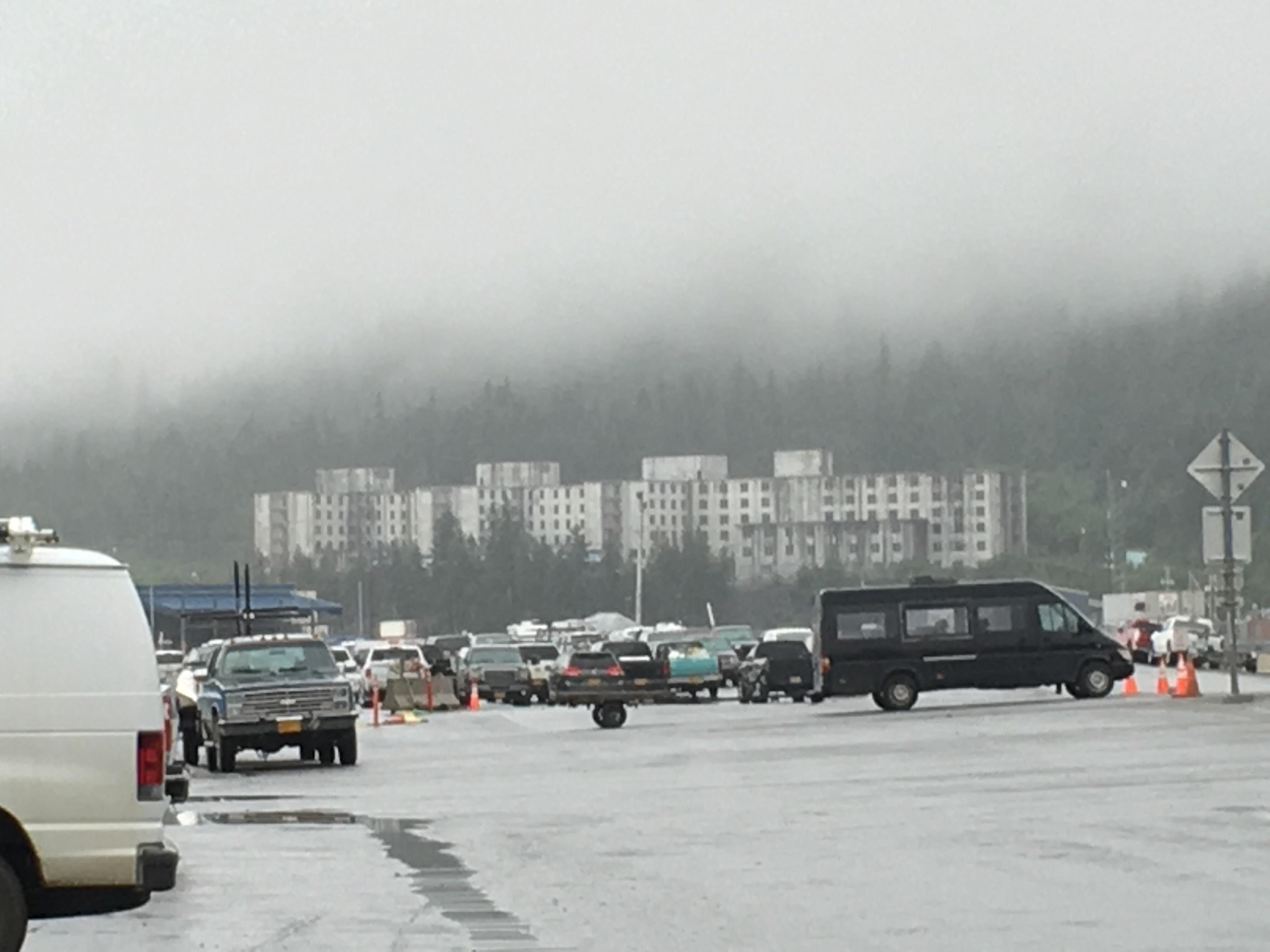 Spotted In Whittier, Alaska. One of the most isolated places in the