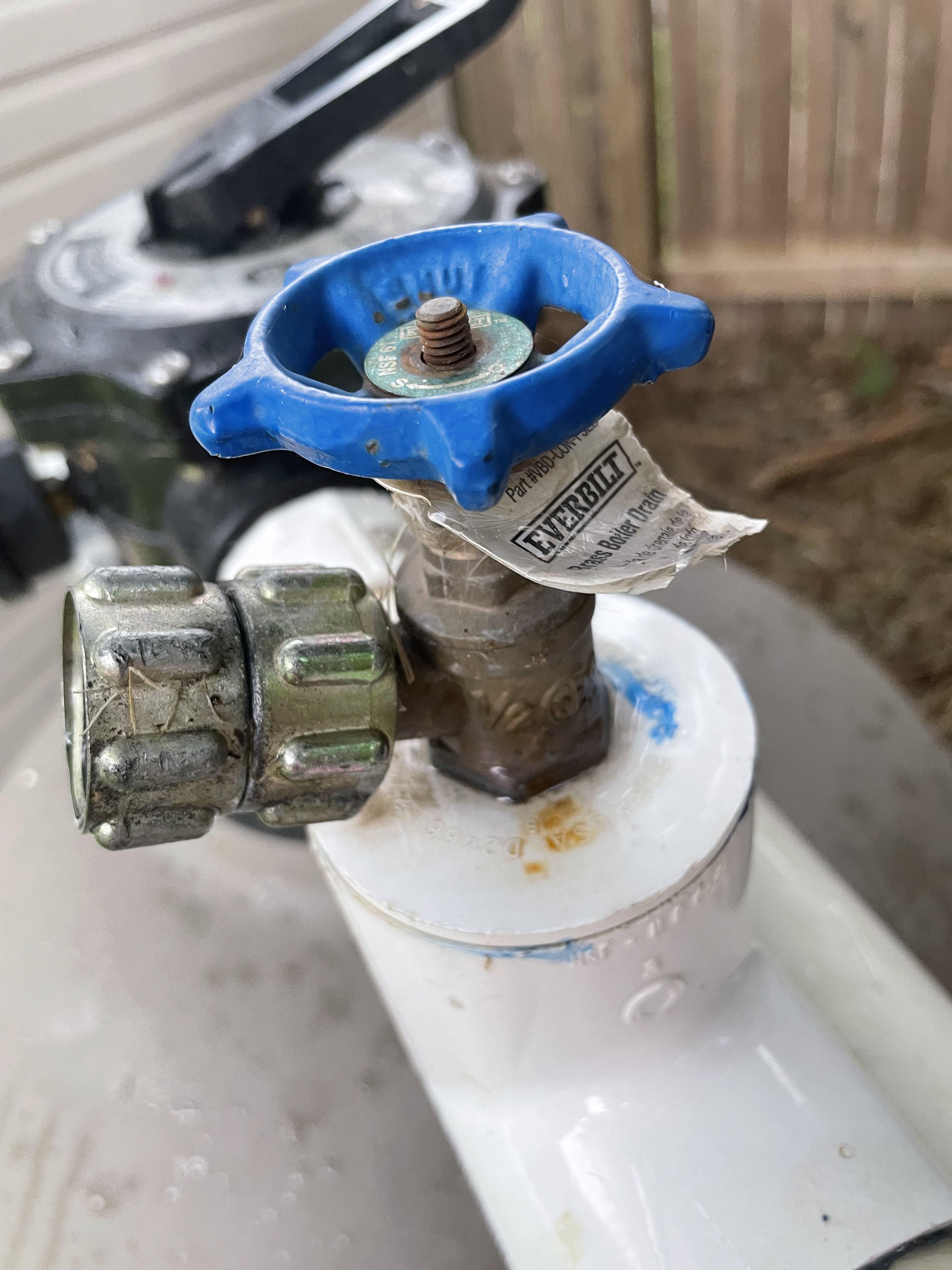 New pool owner here. Water is dripping between the pipe and the