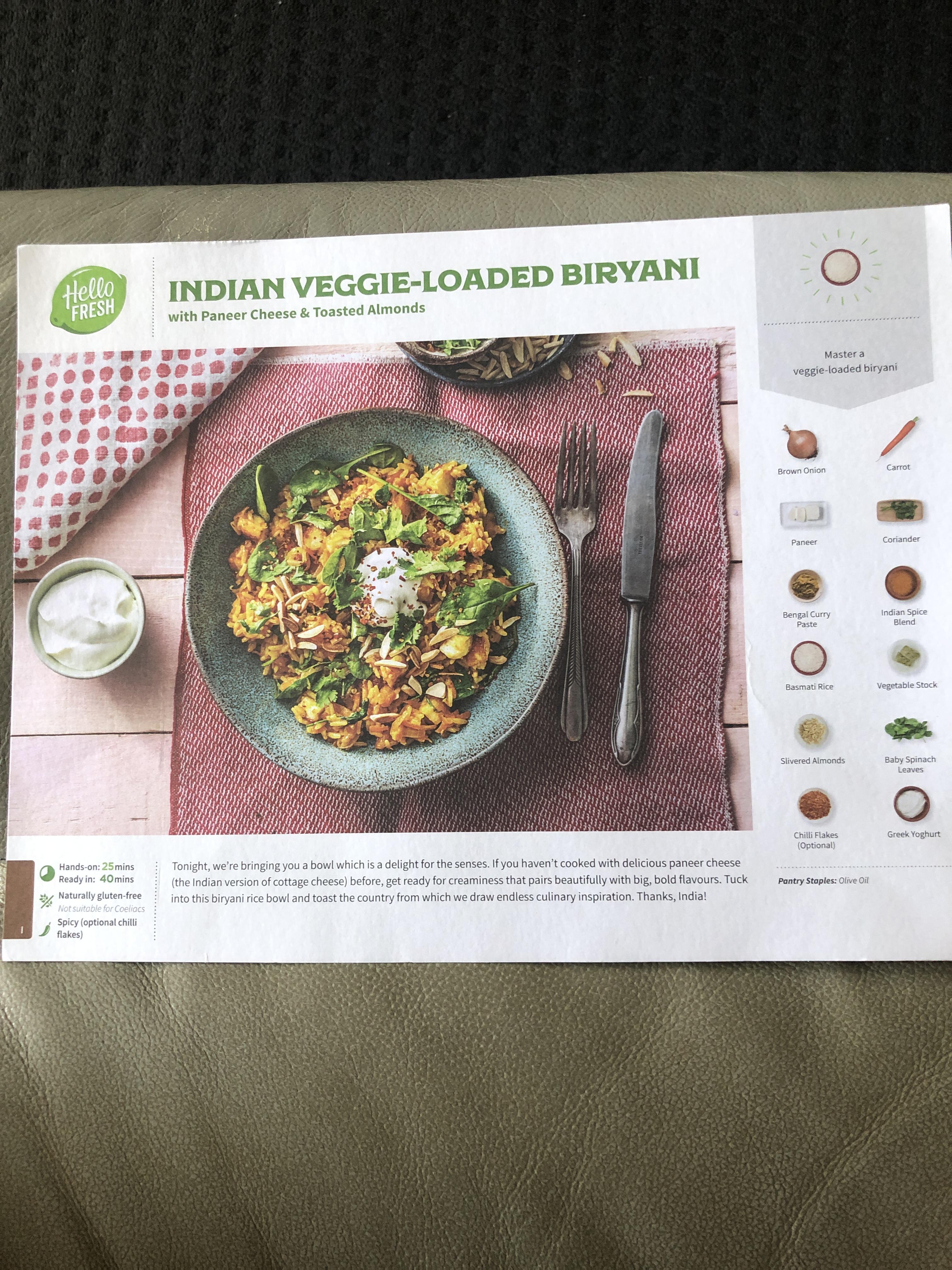 Does anyone know the ingredients for the Indian spice blend used for