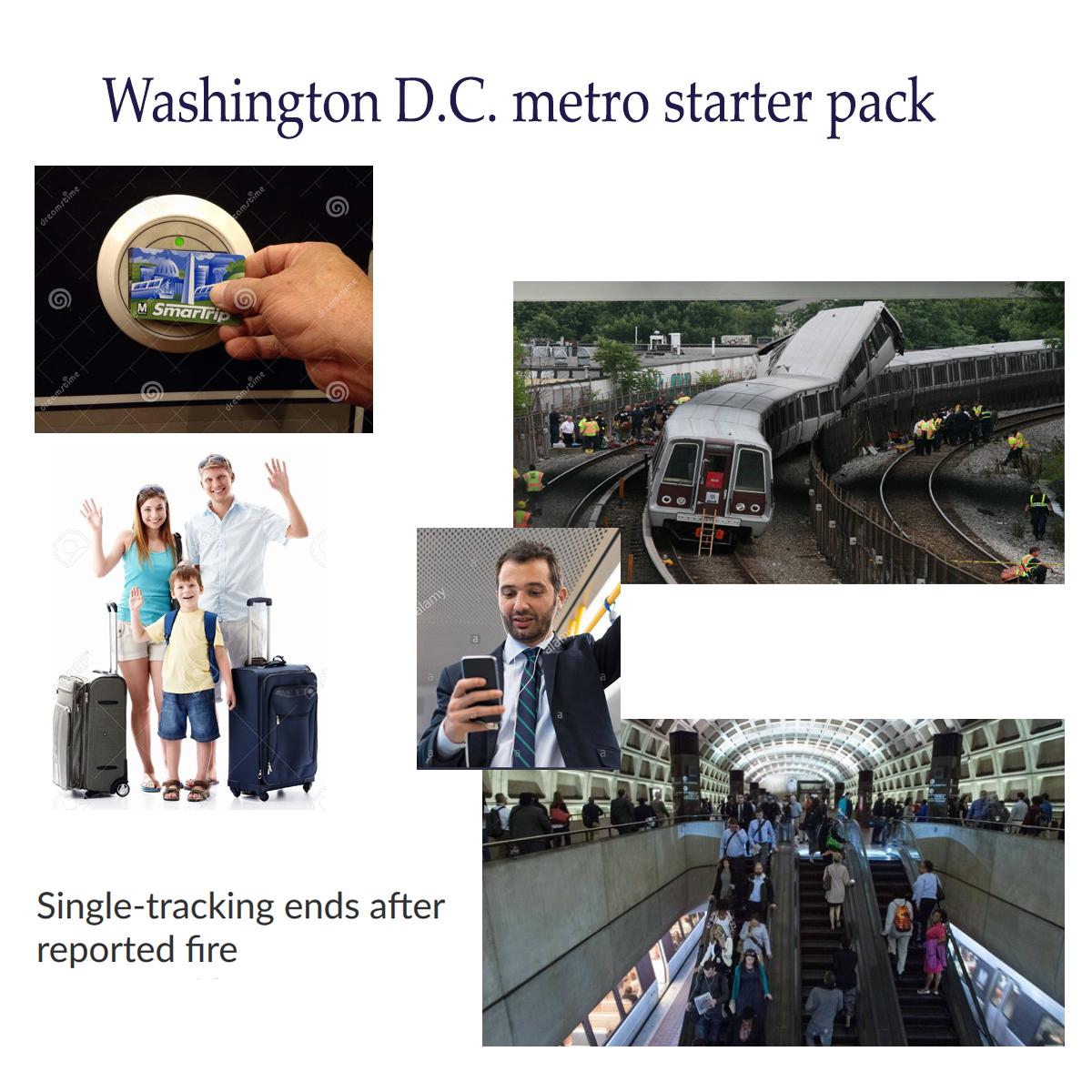 Washington DC Metro Starter Pack starterpacks