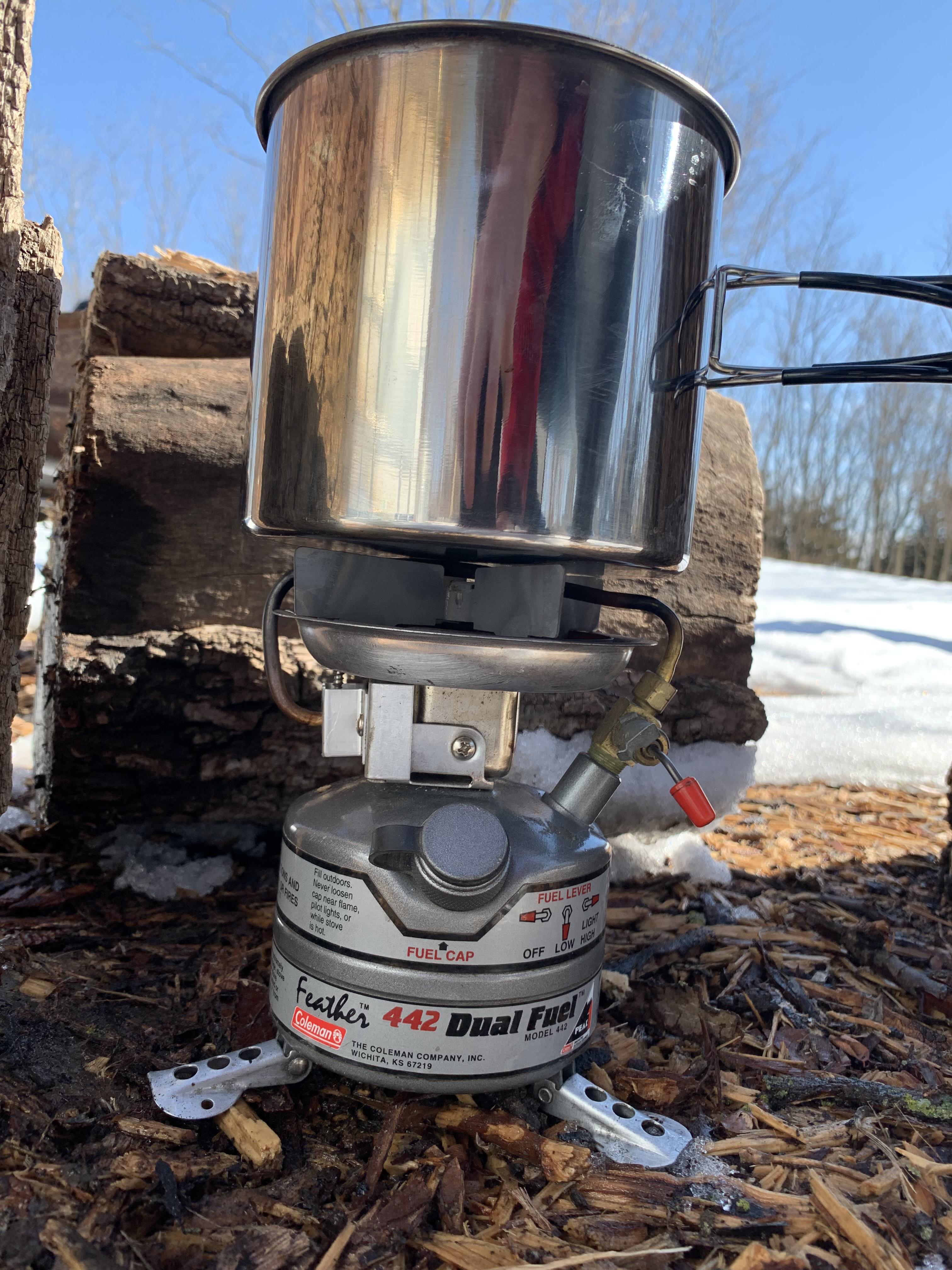 My new (to me) Coleman Feather 442! r/CampingGear