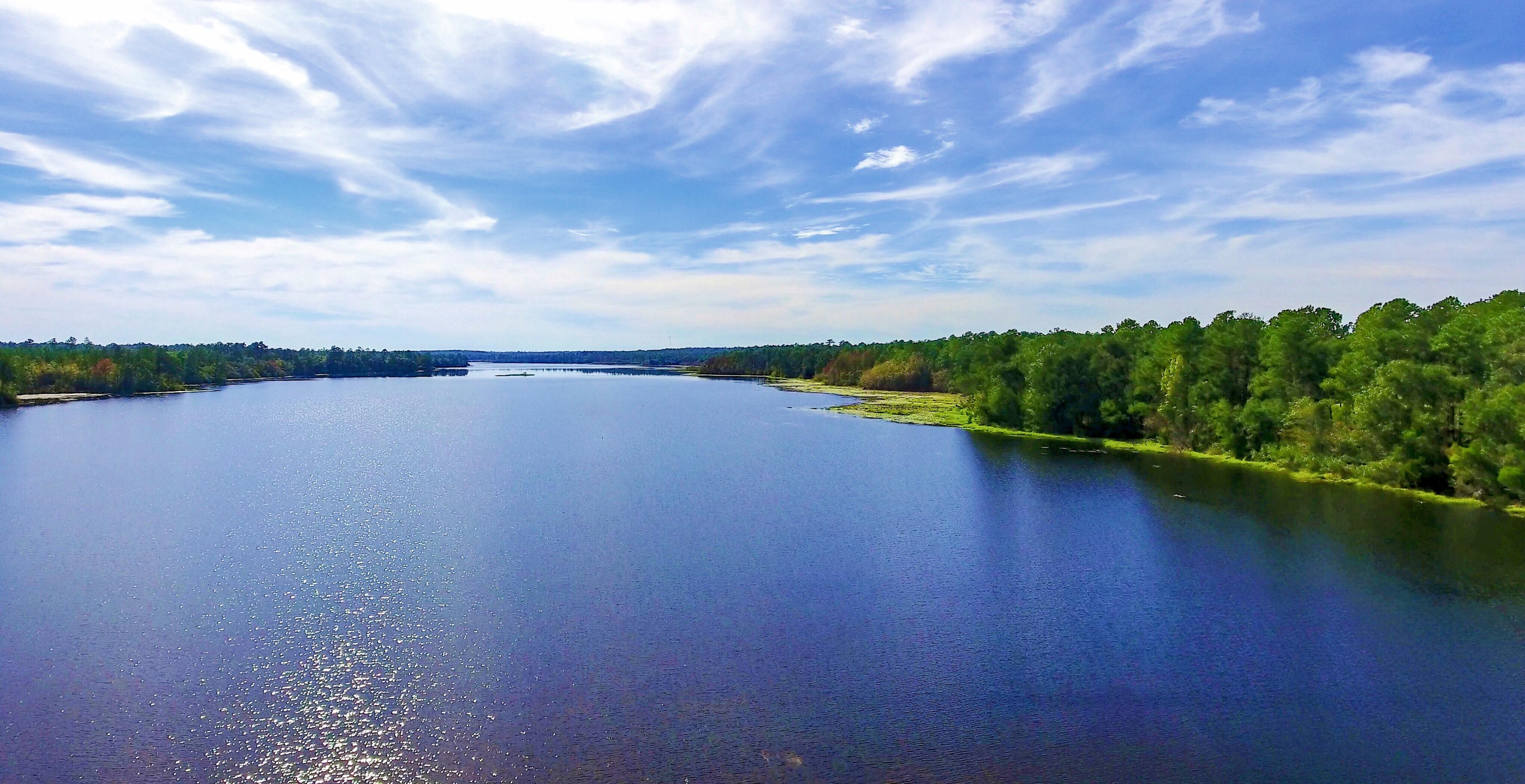 Big Creek Lake in Semmes, Alabama [4081x2098] (OC) r/Outdoors