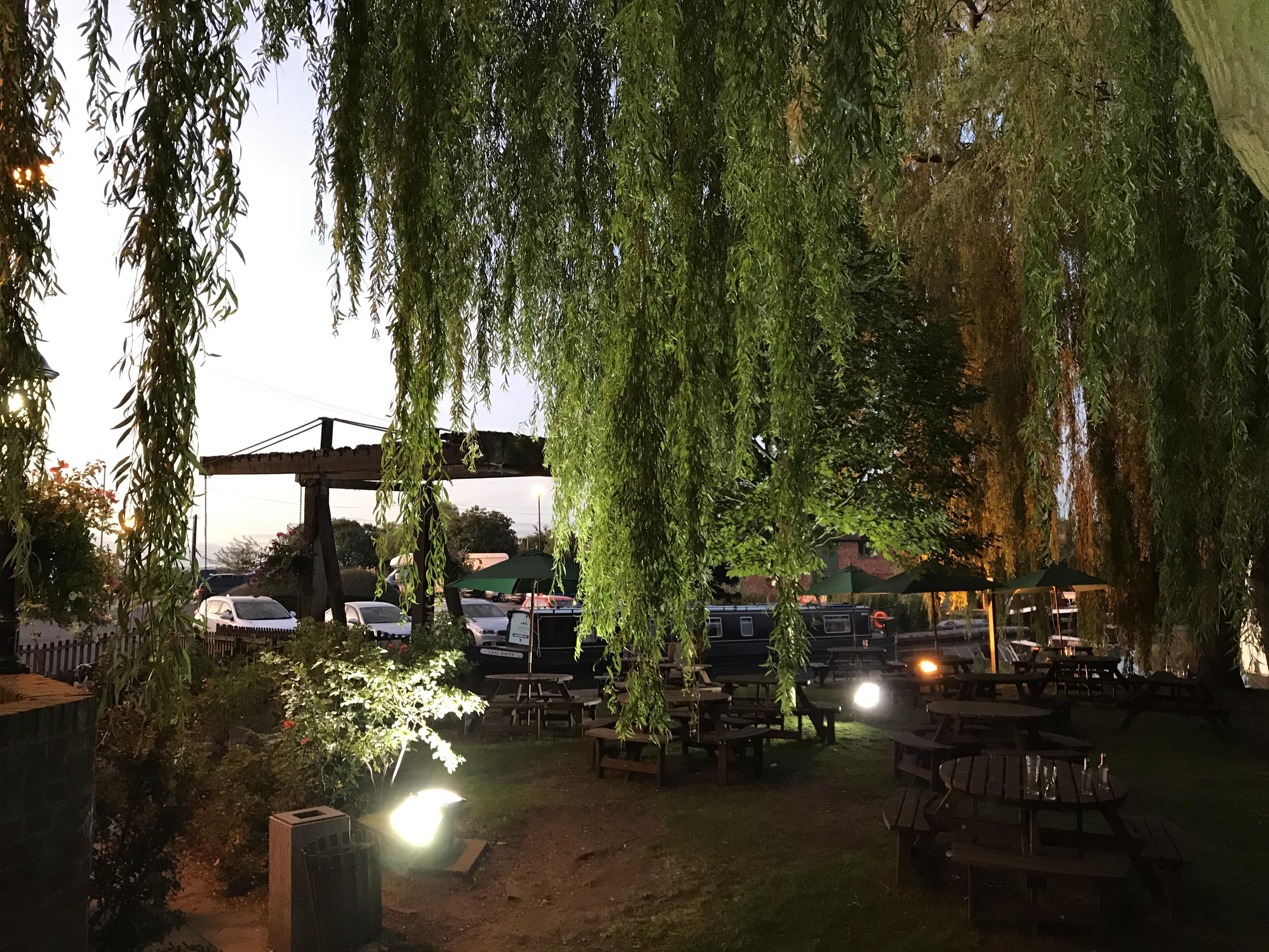 One of my favourite beer gardens! (Clock warehouse, Shardlow, Derby