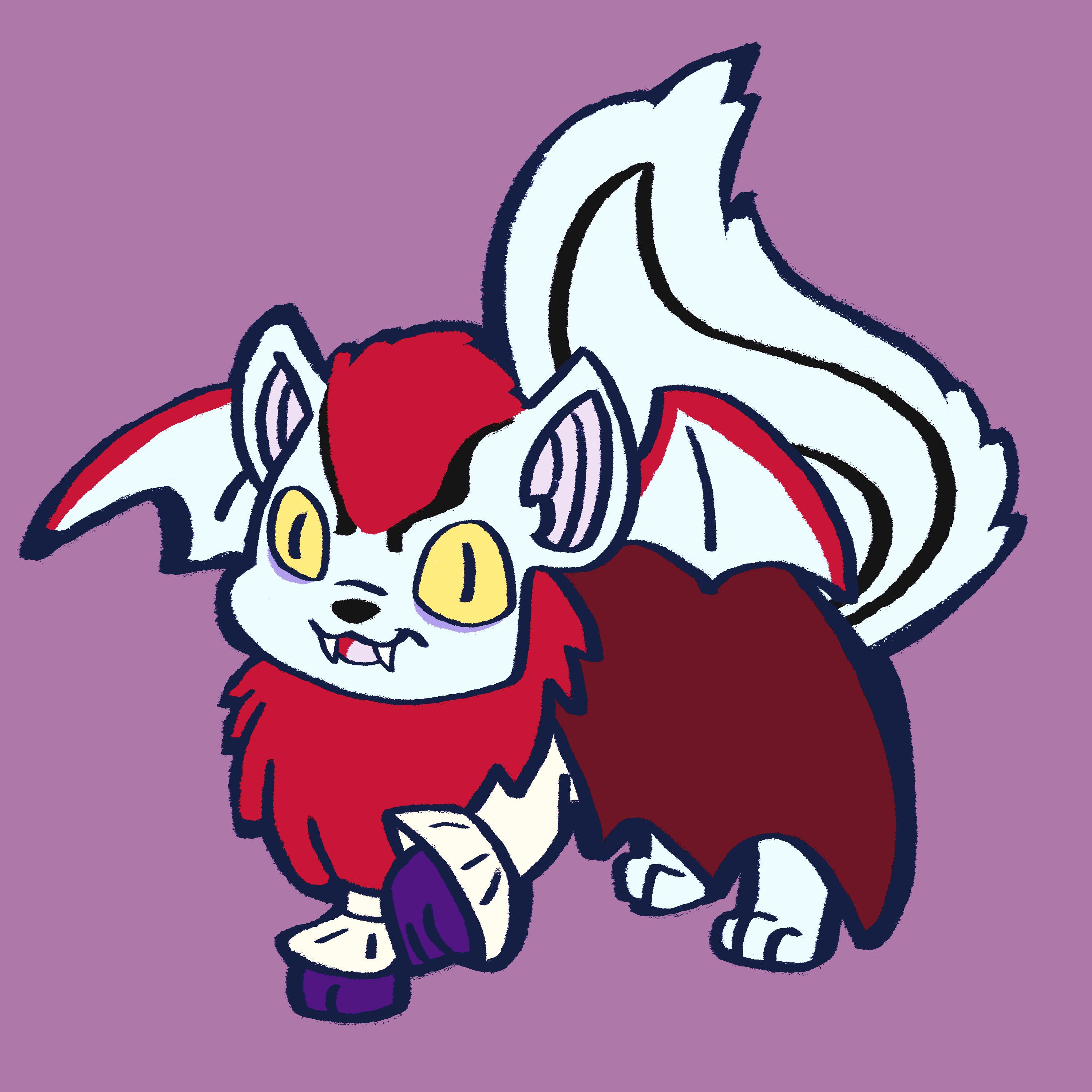 Drawing Halloween Nepets all October! Day 26 is a Xweetok r/neopets