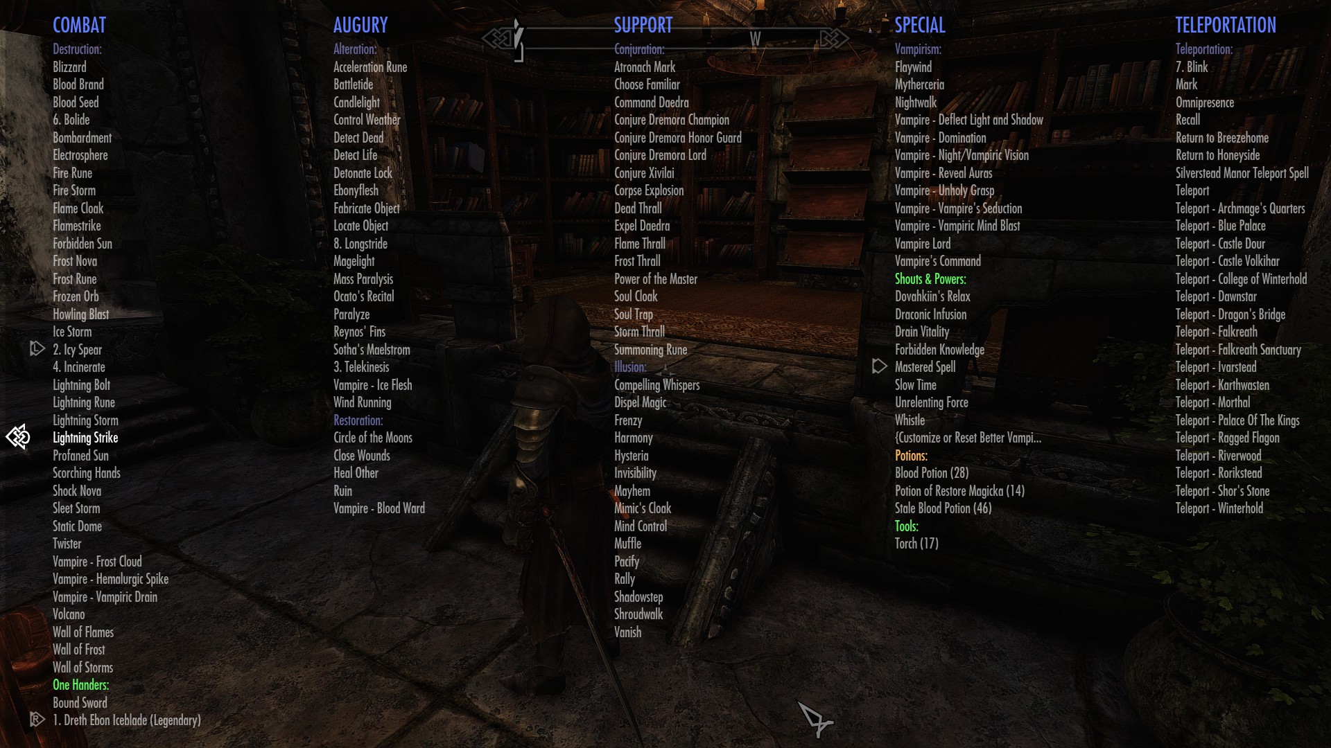 Quite proud of my customized favorites menu using GAV r/skyrim