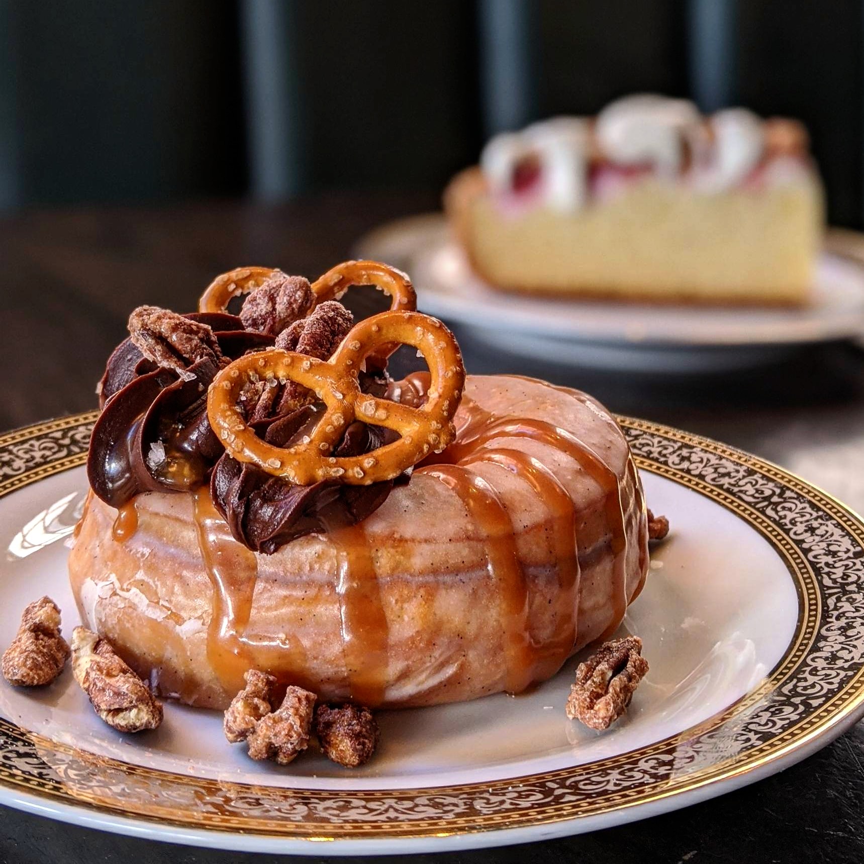 [I Made] The Office inspired Brioche Donuts. (Chocolate