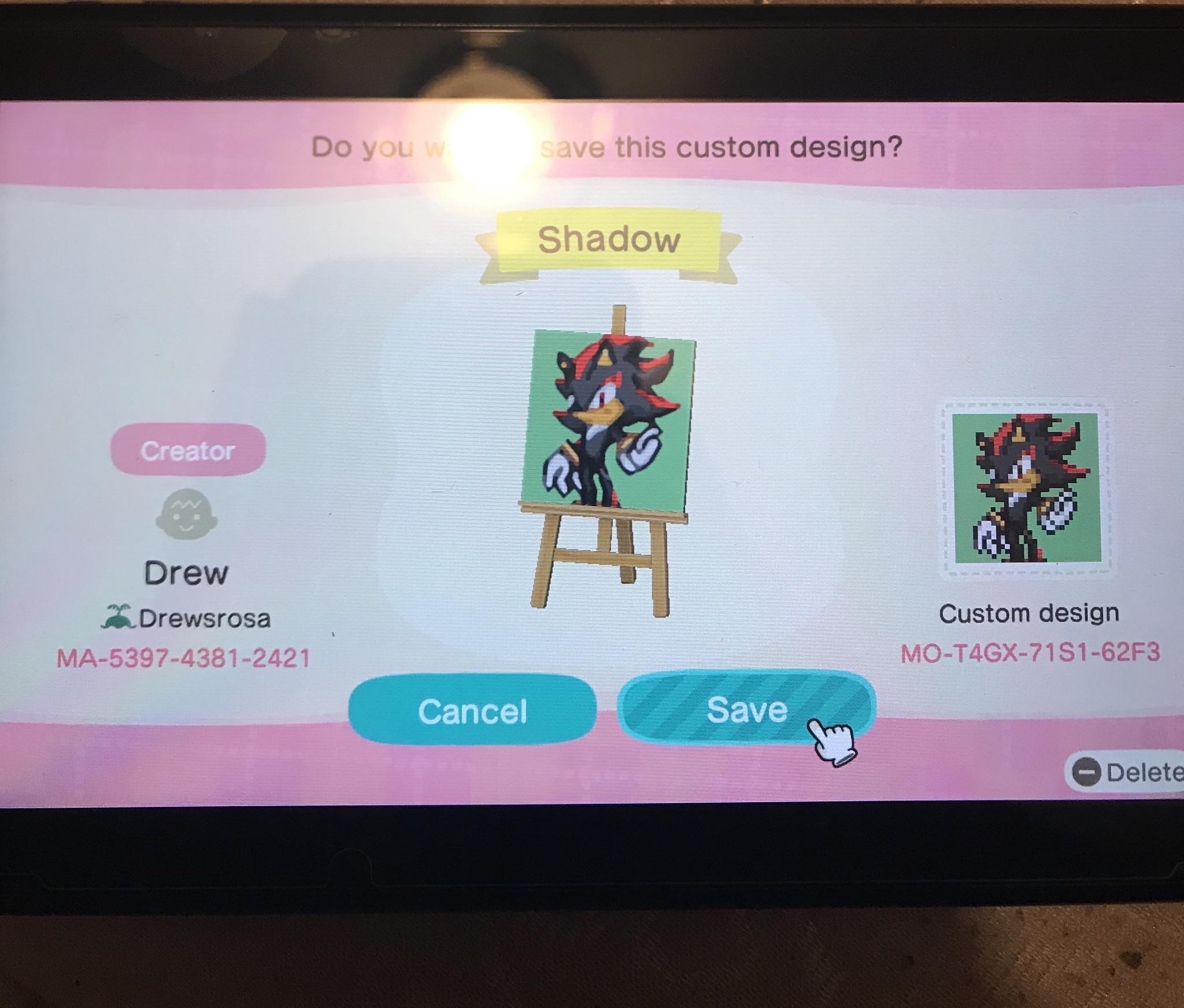 Shadow r/AnimalCrossingQRCodes