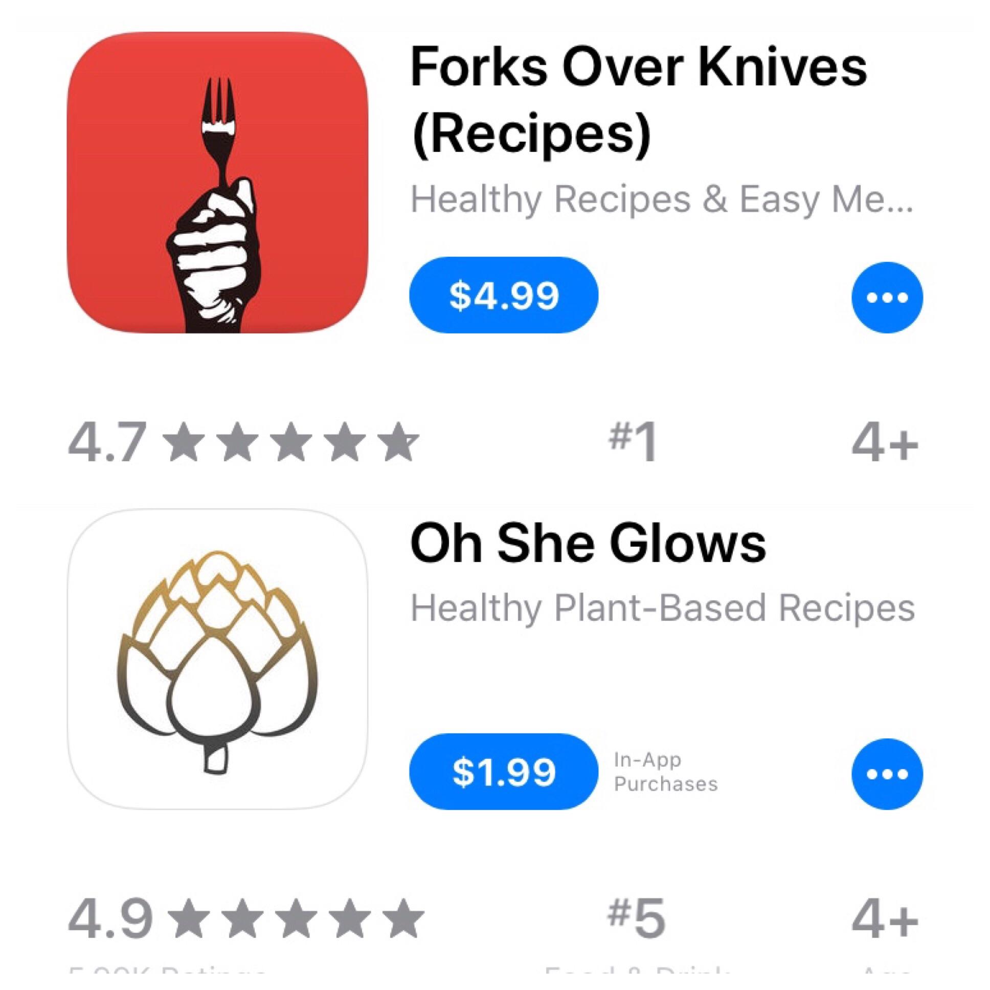 Fork over Knives or Oh She Glows? Which one is the best plant based