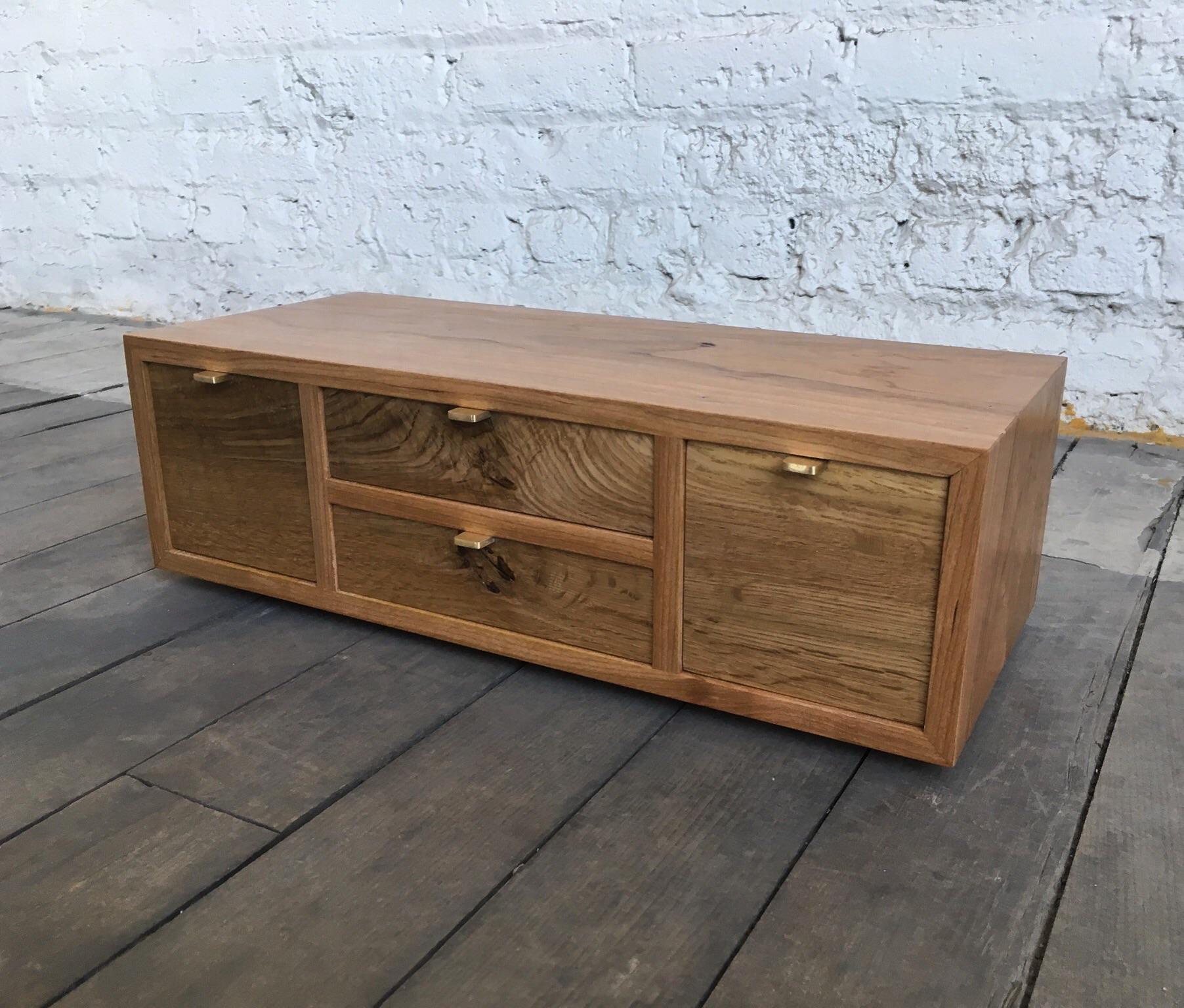 A small jewelry chest I made for a friend in cherry and spalted white